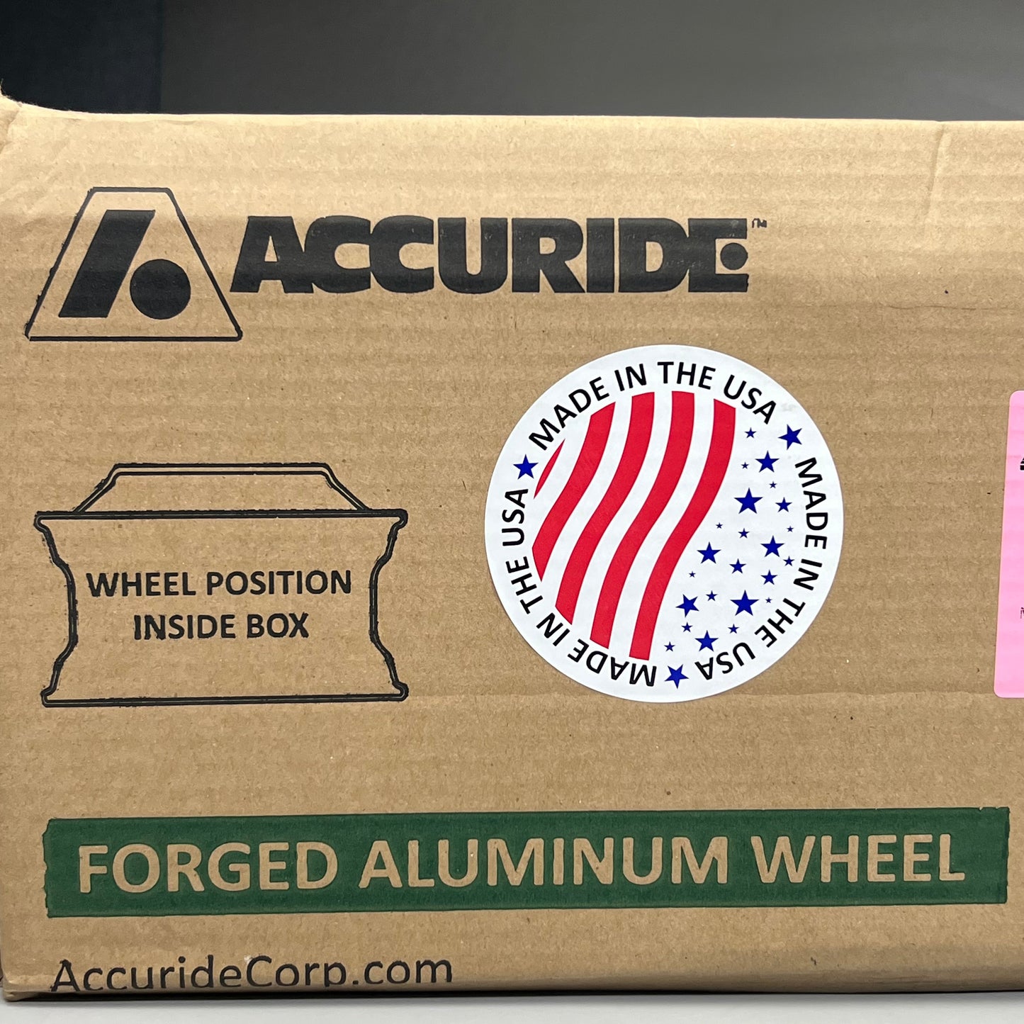 ACCURIDE Accu-Lite 22.5 x 8.25 Inch Tubeless Aluminum Hub Pilot Wheel 10 Hole 43644 XP