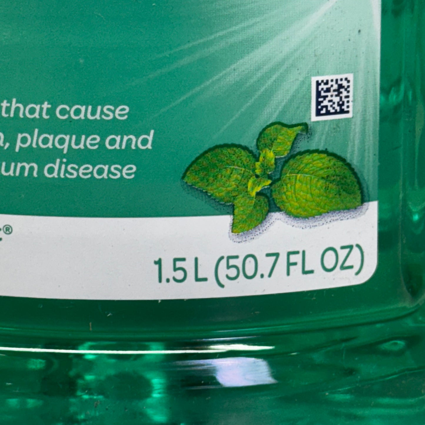 EQUALINE (6 PACK) Antiseptic Mouthrinse Spring Mint 1.5 L/50.7 fl oz BB 03/27