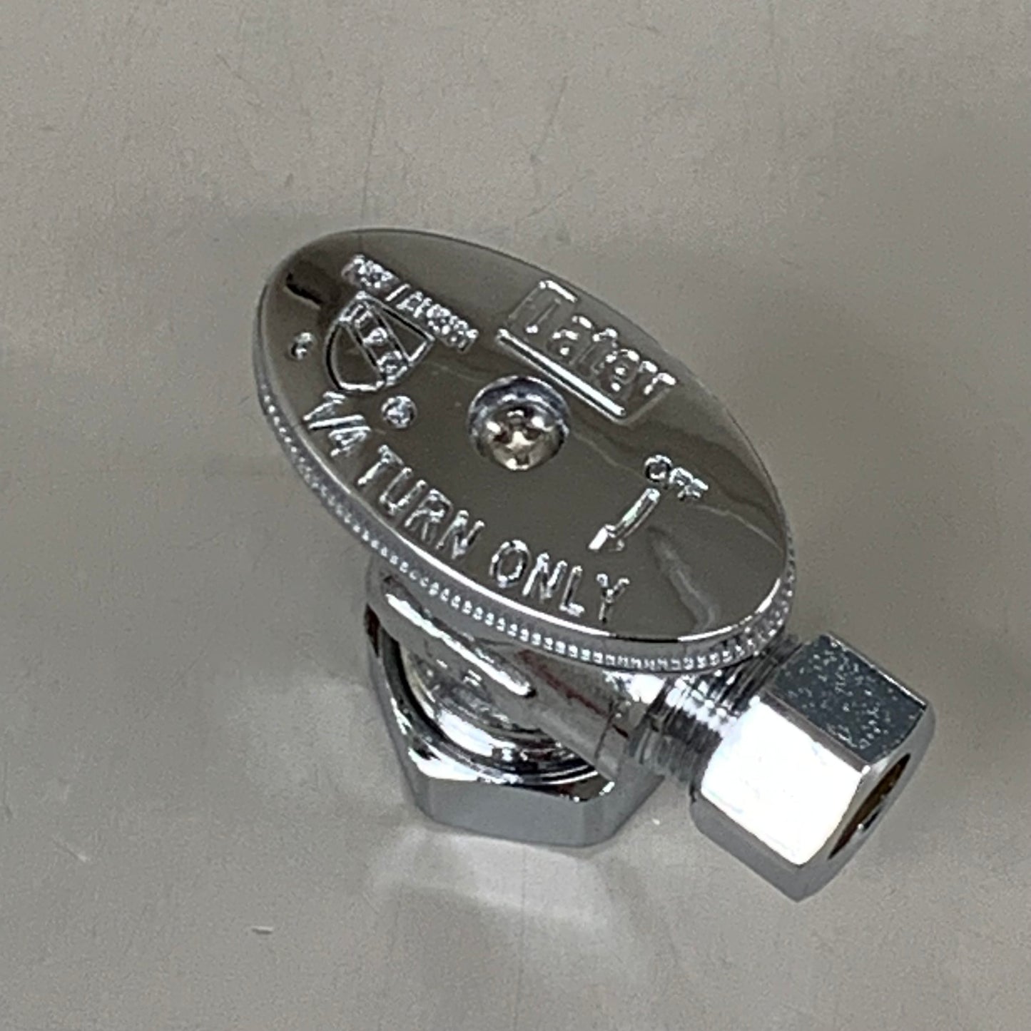 OATEY (2 PACK) Quarter Turn Angle Valve 1/2 NOM Copper 5/8 X 3/8 4701PCLF