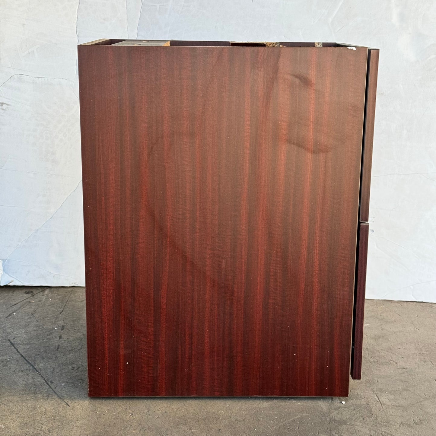 ZA@ REGENCY Legacy File Pedestal LPFF22 Sz 28”Hx22”Lx16”W, Mahogany Color (AS-IS, Damage)