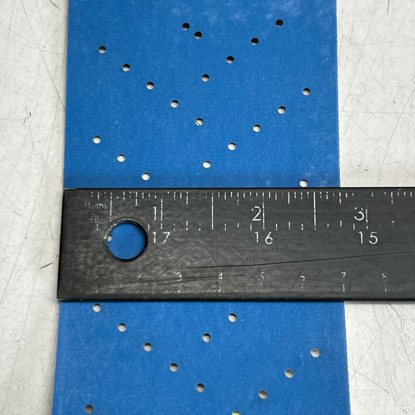 3M Hookit Blue Abrasive Sheet Roll Multi Hole 13YD Blue 36196