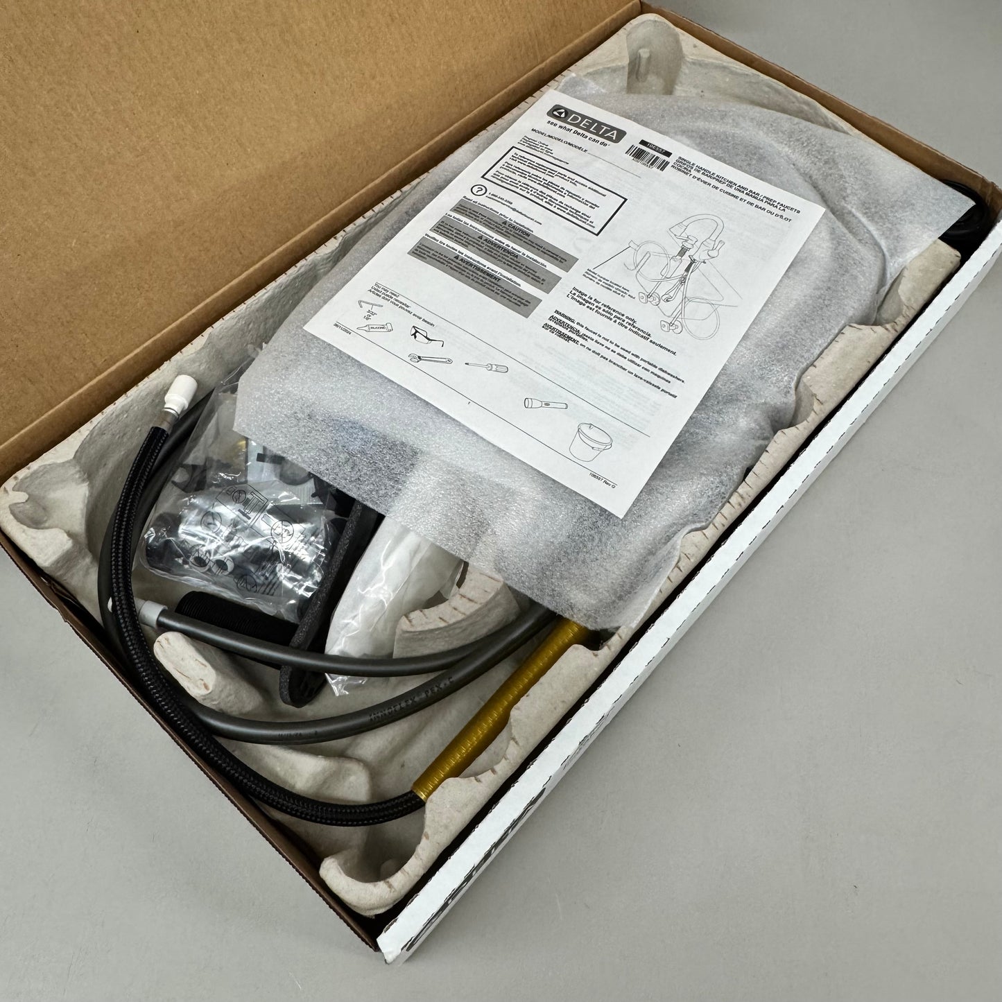 DELTA Pull-Down Kitchen Faucet Upgrade 1L Spot Shield Stainless 19888Z-SP-DST