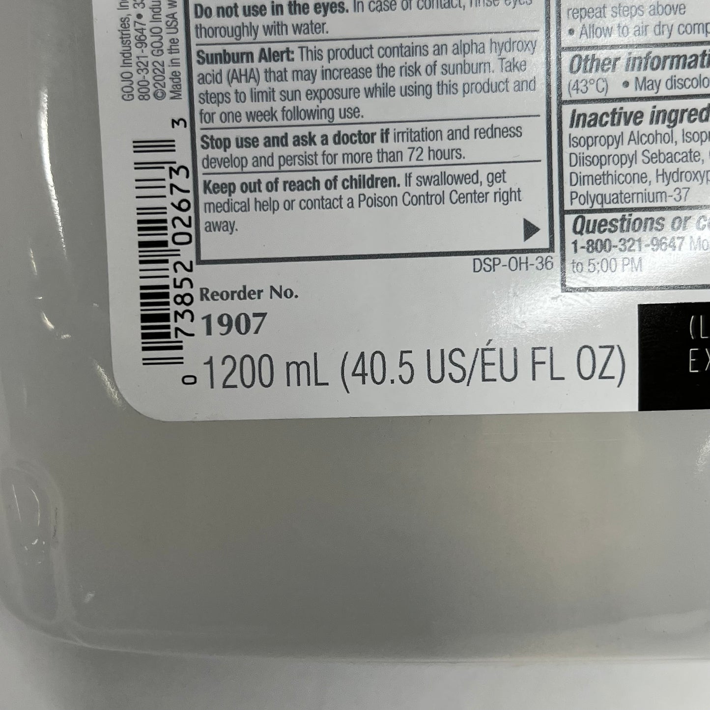 PURELL (2 PACK) Waterless Surgical Scrub Gel W/ 5 Skin Condition 40.5 Fl Oz 1907