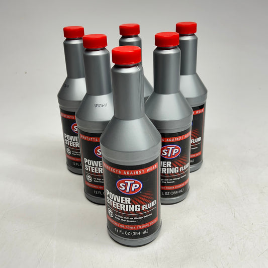 ZA@ STP (6 PACK) Power Steering Fluid Stop Leak  12 fl oz  878EN4