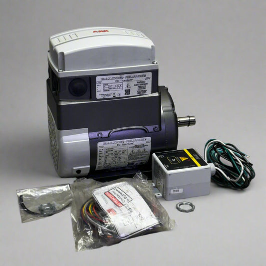 BALDOR RELIANCE Motor 230V/1HP 12"L x 6"W x 11"H Grey EC8100T8H1DF4