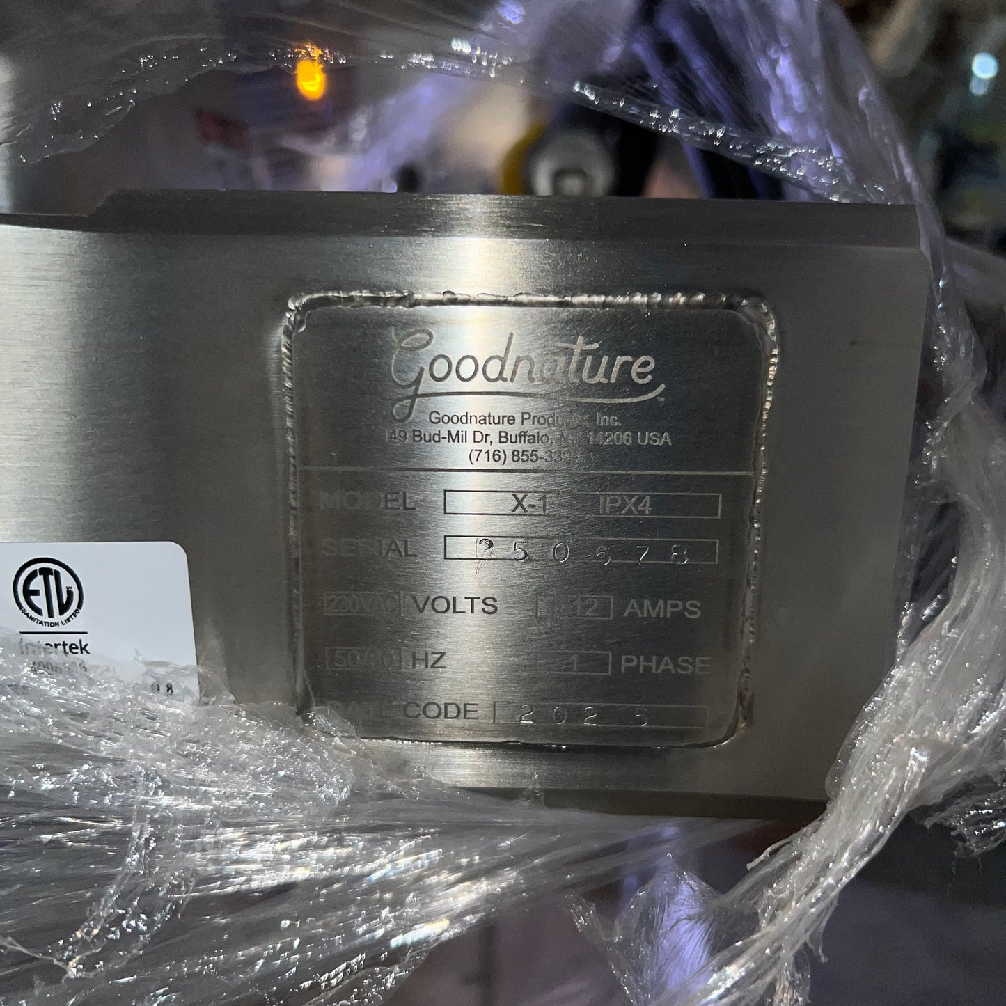 GOODNATURE Juicers & Presses 230V 12A Steel X-1 IPX4