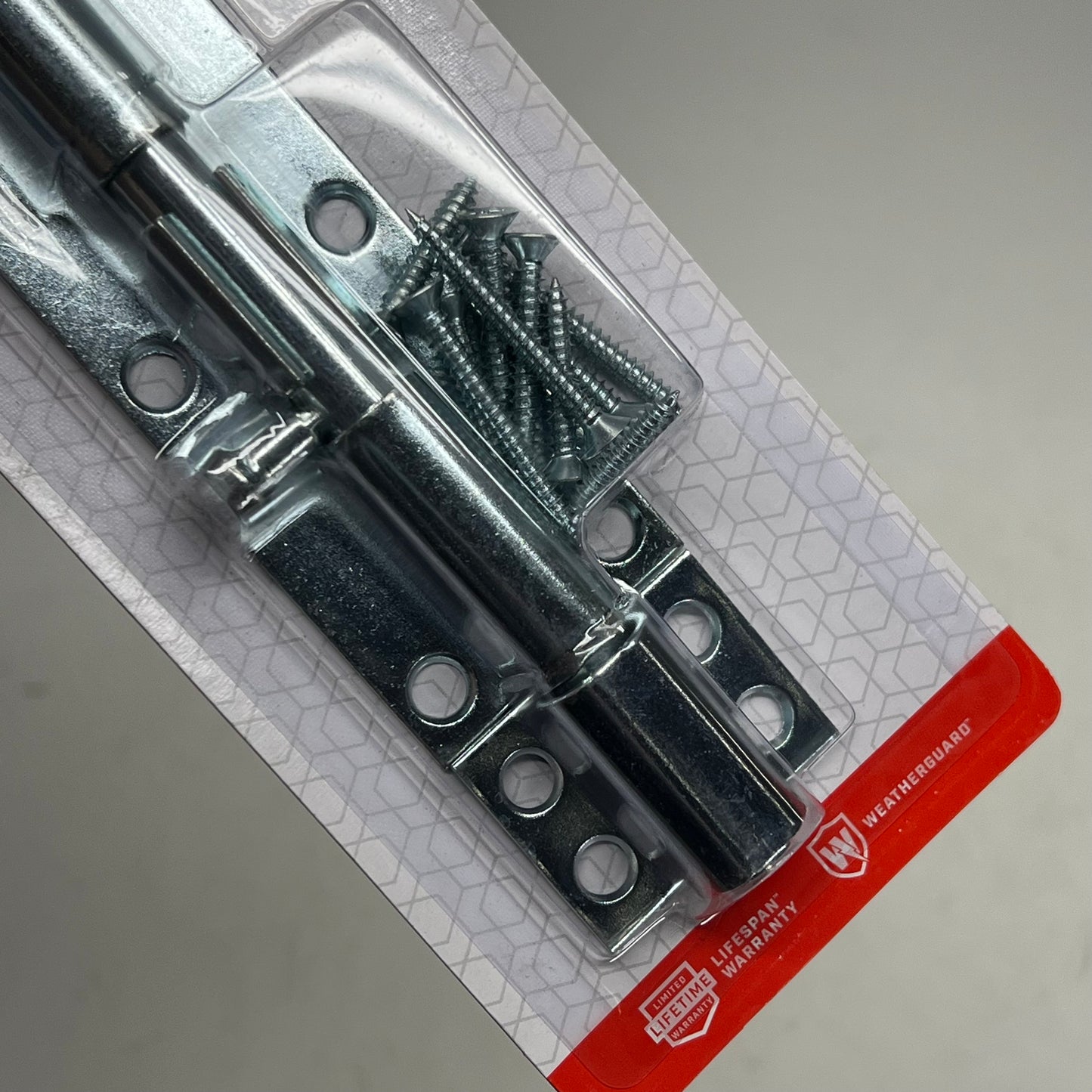 NATIONAL HARDWARE (3 PACK) Barrel Bolt 6" Zinc Plated Silver N162-388