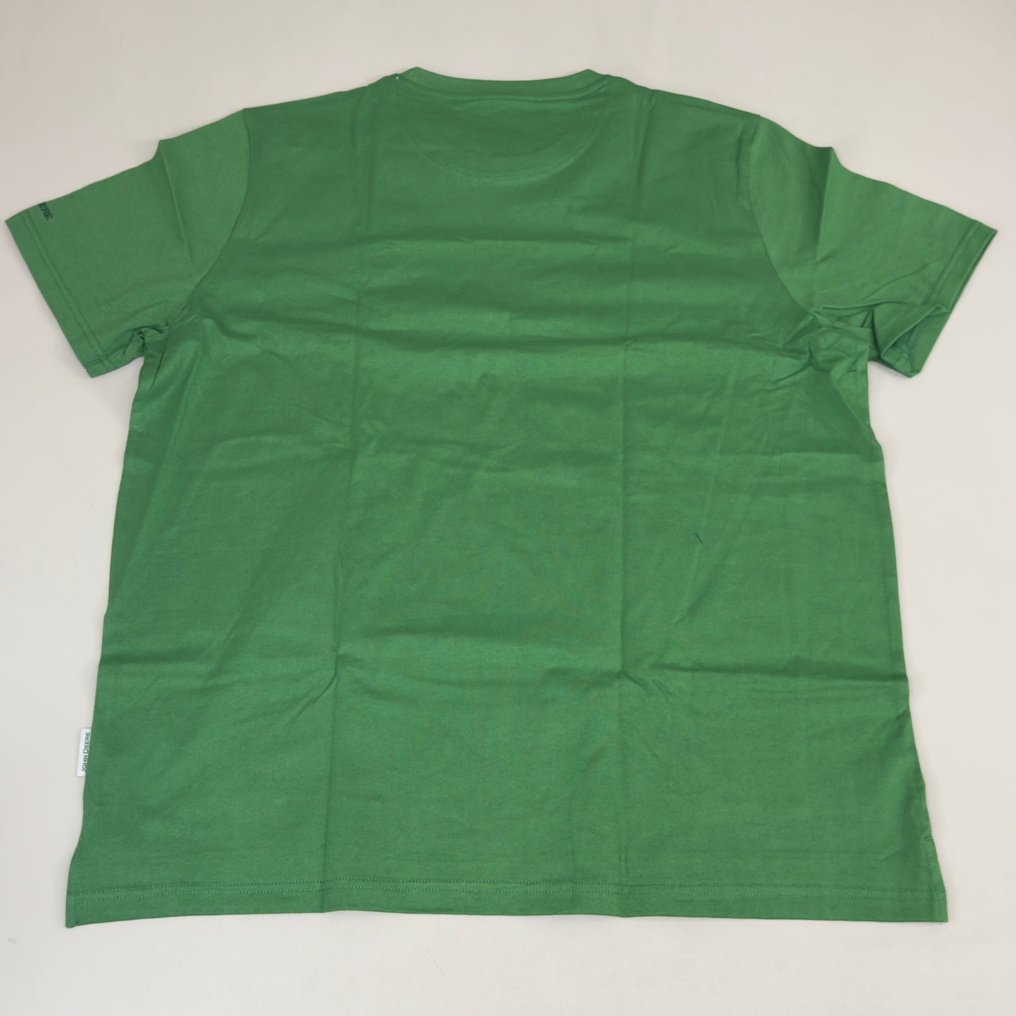 JOHN DEERE Embroidered Logo Short Sleeve Tee Shirt Men's Sz XL Green 1896842
