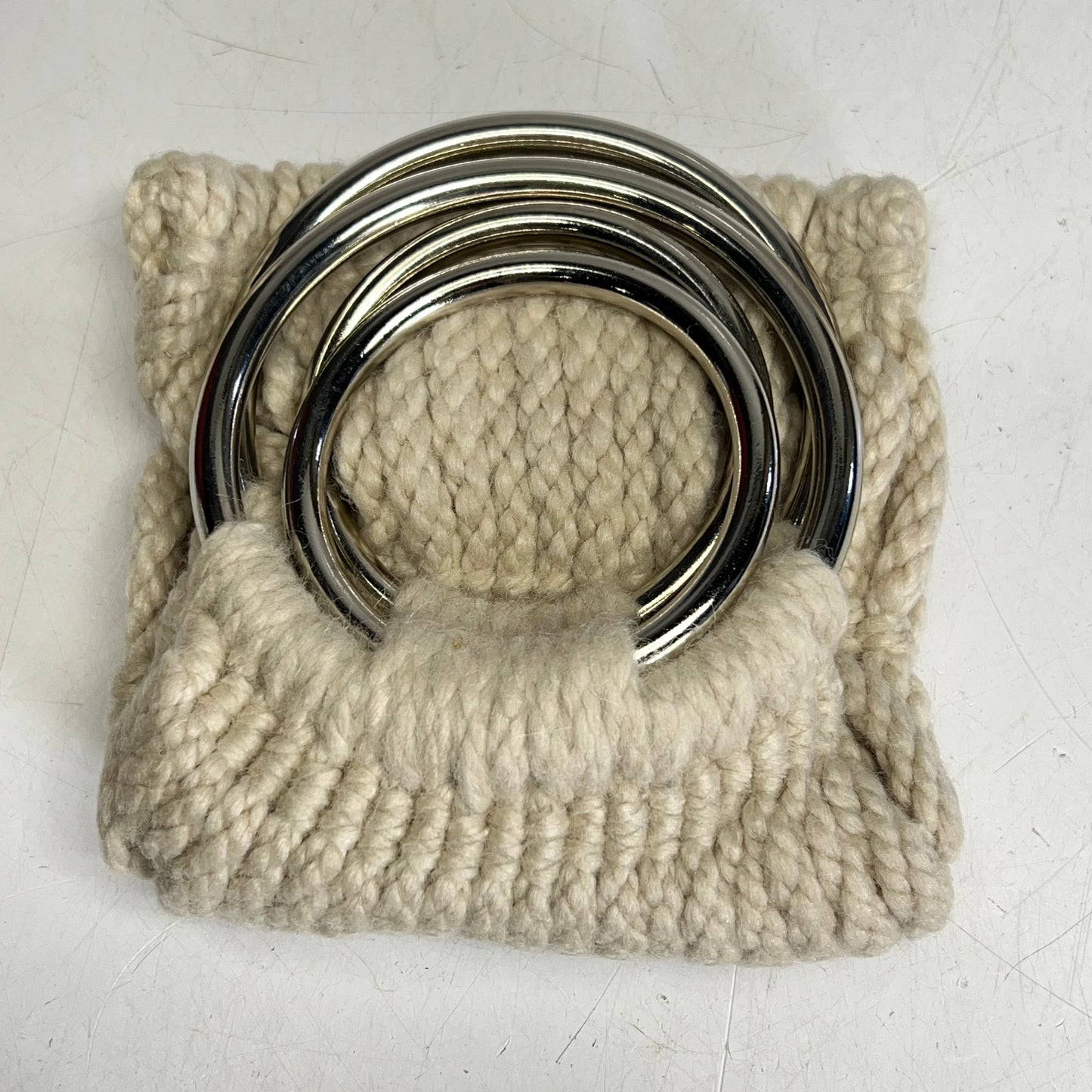 OUTTFITTERS SUPPLY Decker Horse/Mule Pack Cinch Mohair/woo Blend 22" Crème WPA215-22