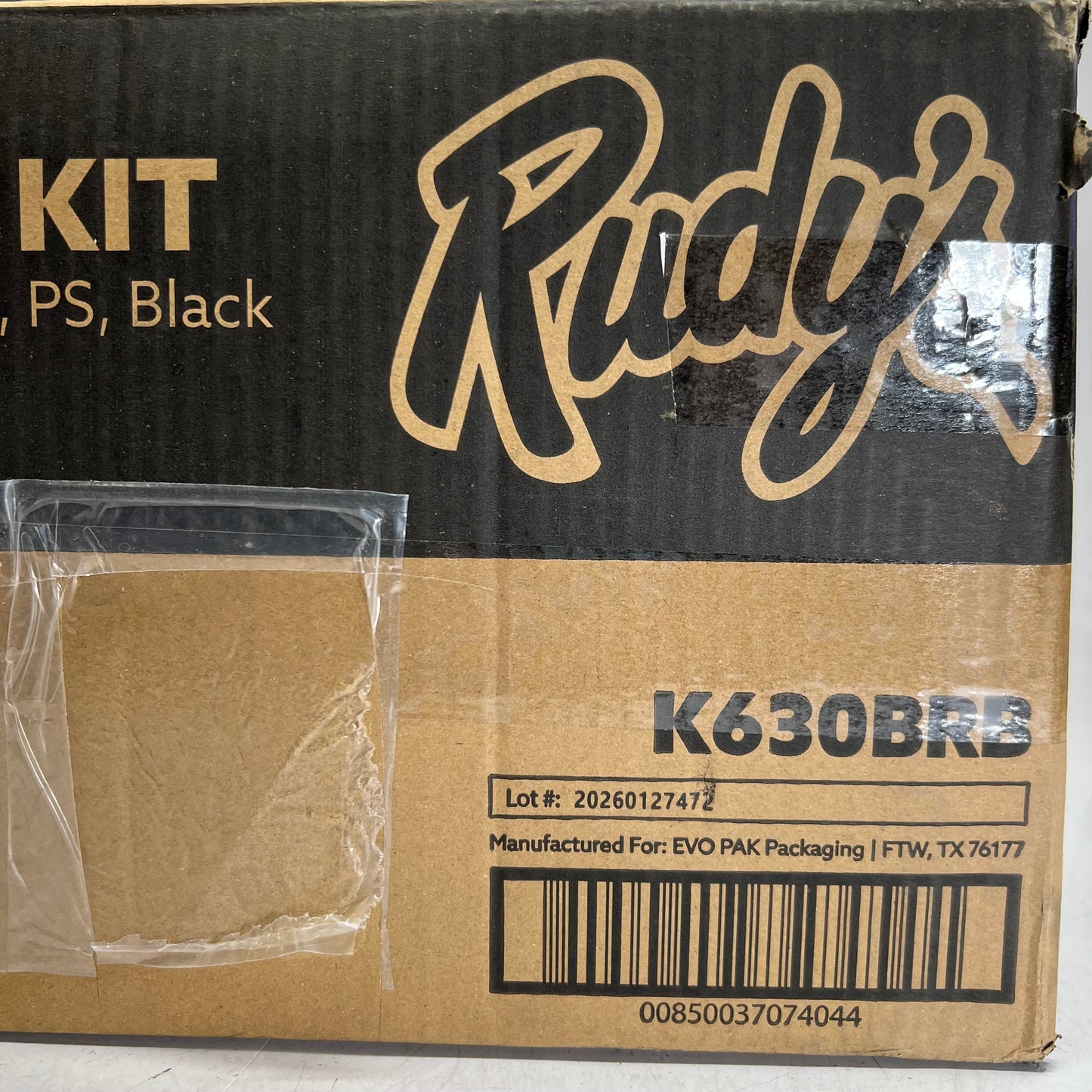 ZA@ RUDY'S (250 PACK) 6-Piece Cutlery Kit K630BRB (New) J