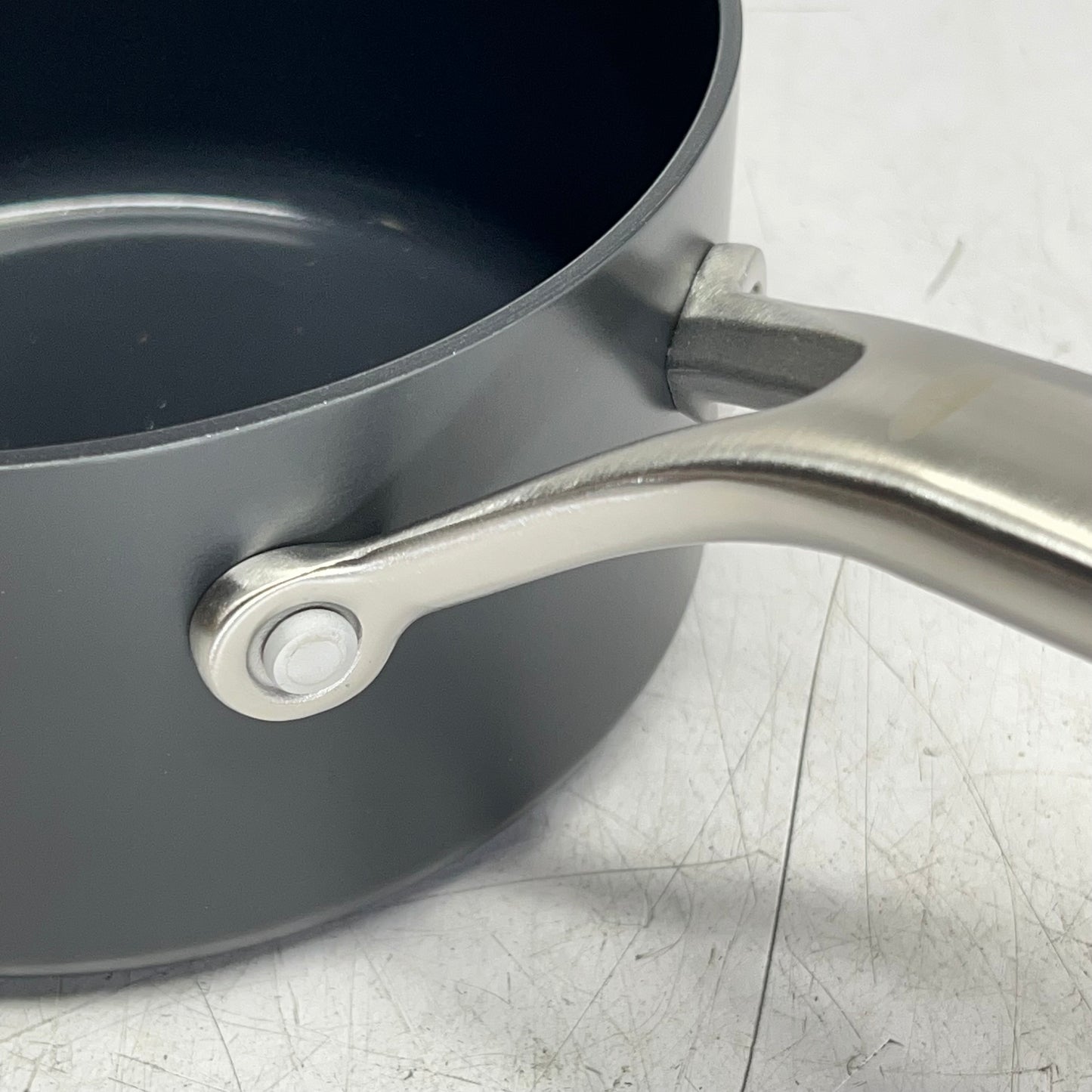 OXO (4 PIECE) Professional Ceramic Non-stick Sauce Pan Set 2.3qt - 1.7qt Black