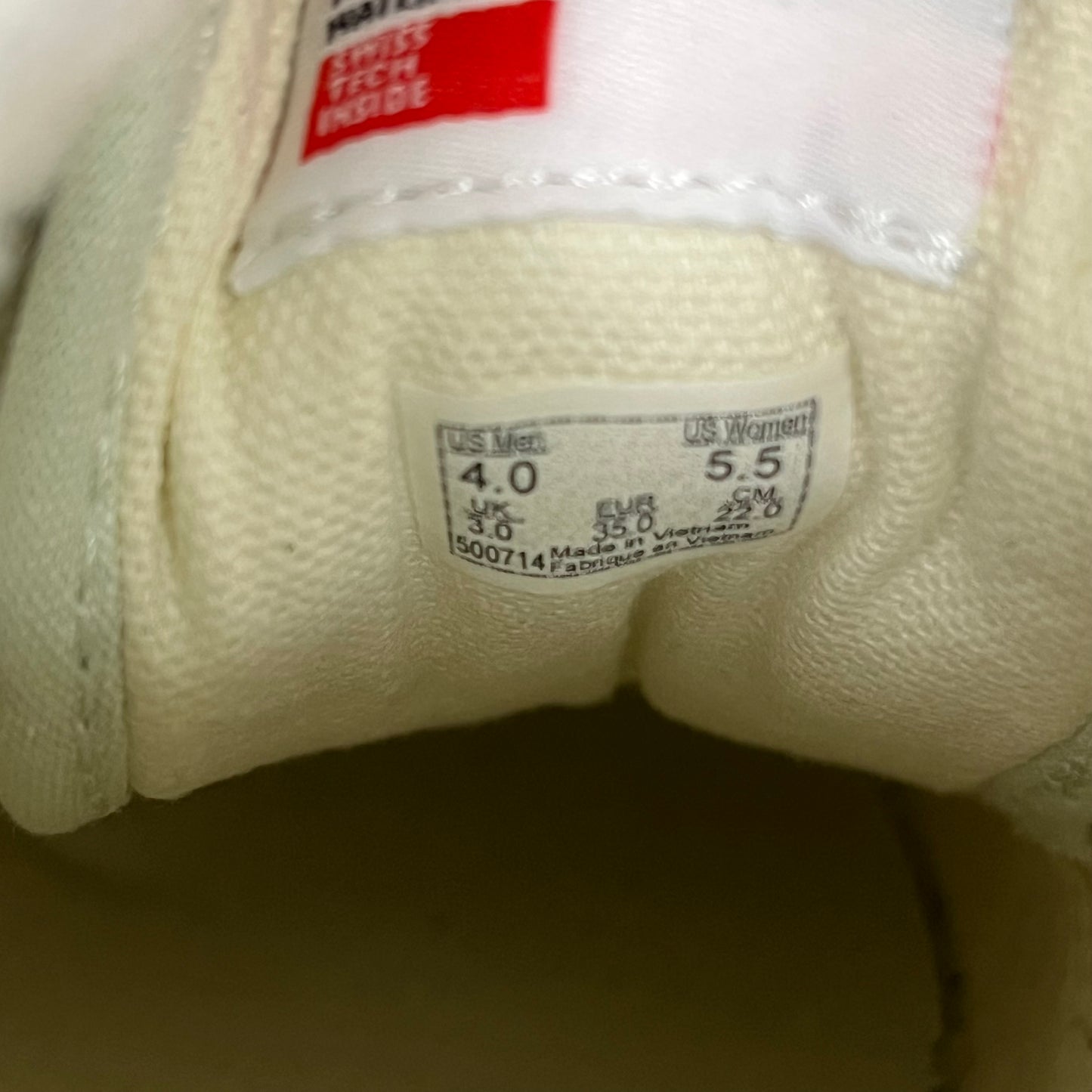 VANS Old Skool Leather & Pig Suede Sherpa Sneakers Womens 5.5 Mens 4.0 Pink Grey