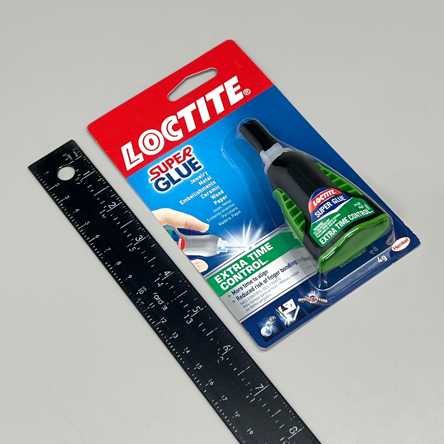 HENKEL LOCTITE (3 PACK) Super Glue Extra Time Reposition Control .14oz 1503241