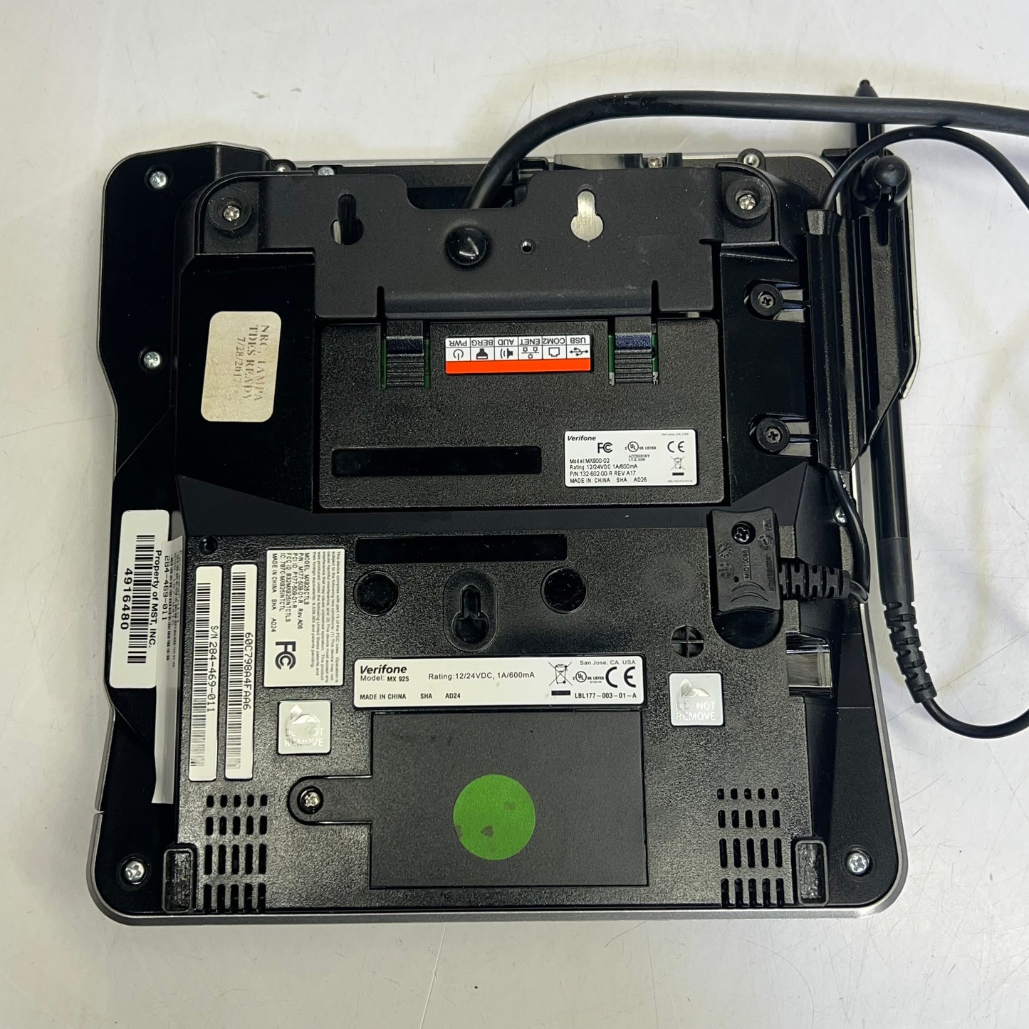 VERIFONE Credit Card Payment Terminal POS System Black MX925 MX900-02