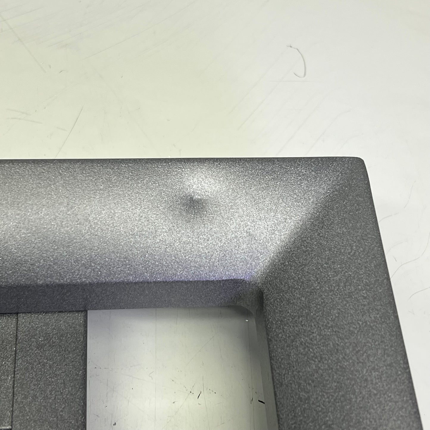 GROSFILLEX Sunset Square Low Outdoor Table 20"Heather Grey US040288 (AS-IS)