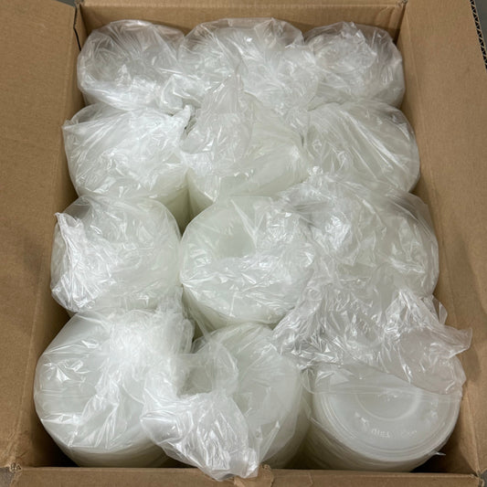 ZA@ BERRY Clear Jackson’s Plastic Cup Lids 1500PK! (The Box Is Damaged and A package is damaged) (Qty: 1, 20Lbs)