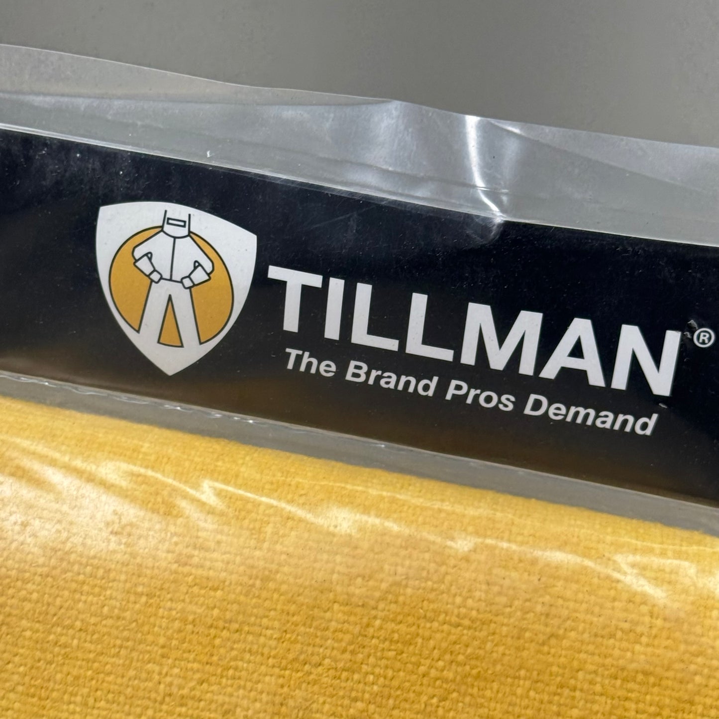 TILLMAN Heavy Duty Welding Blanket 6'x 8' New! Yellow FM Approved 596B 25oz