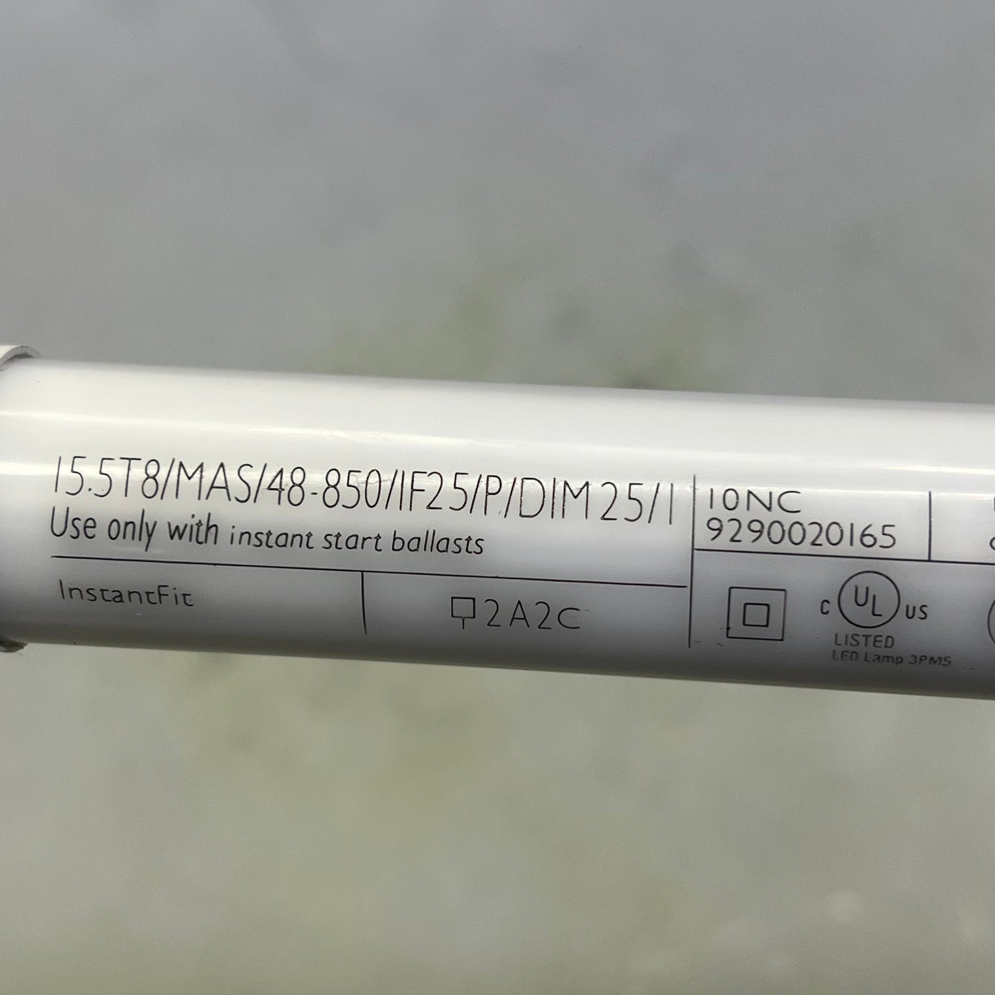 PHILIPS (6 PACK) LED Dimmable Light Tube 15.5 W Frosted 15.5T8 Mas 48-850 If25P1