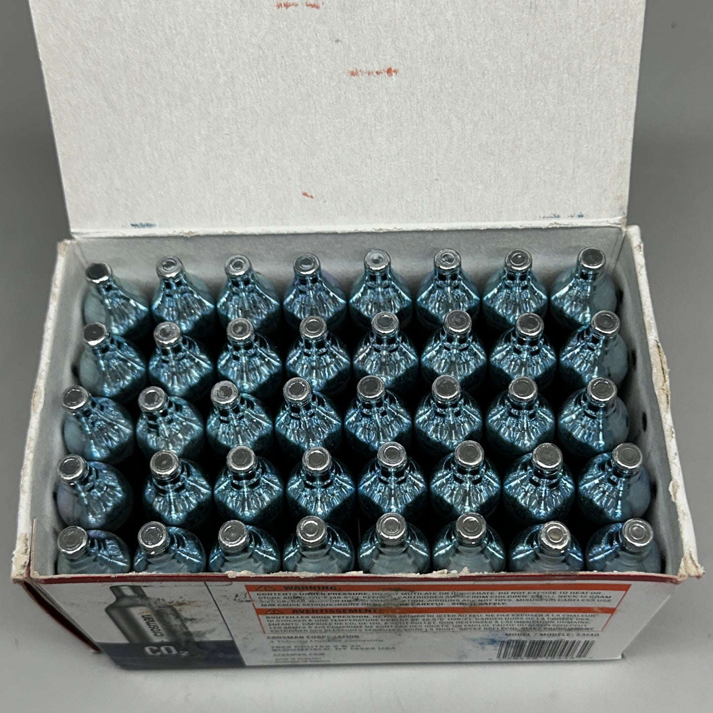 CROSSMAN 40-PACK! Air Power Powerlet CO2 Cartridges