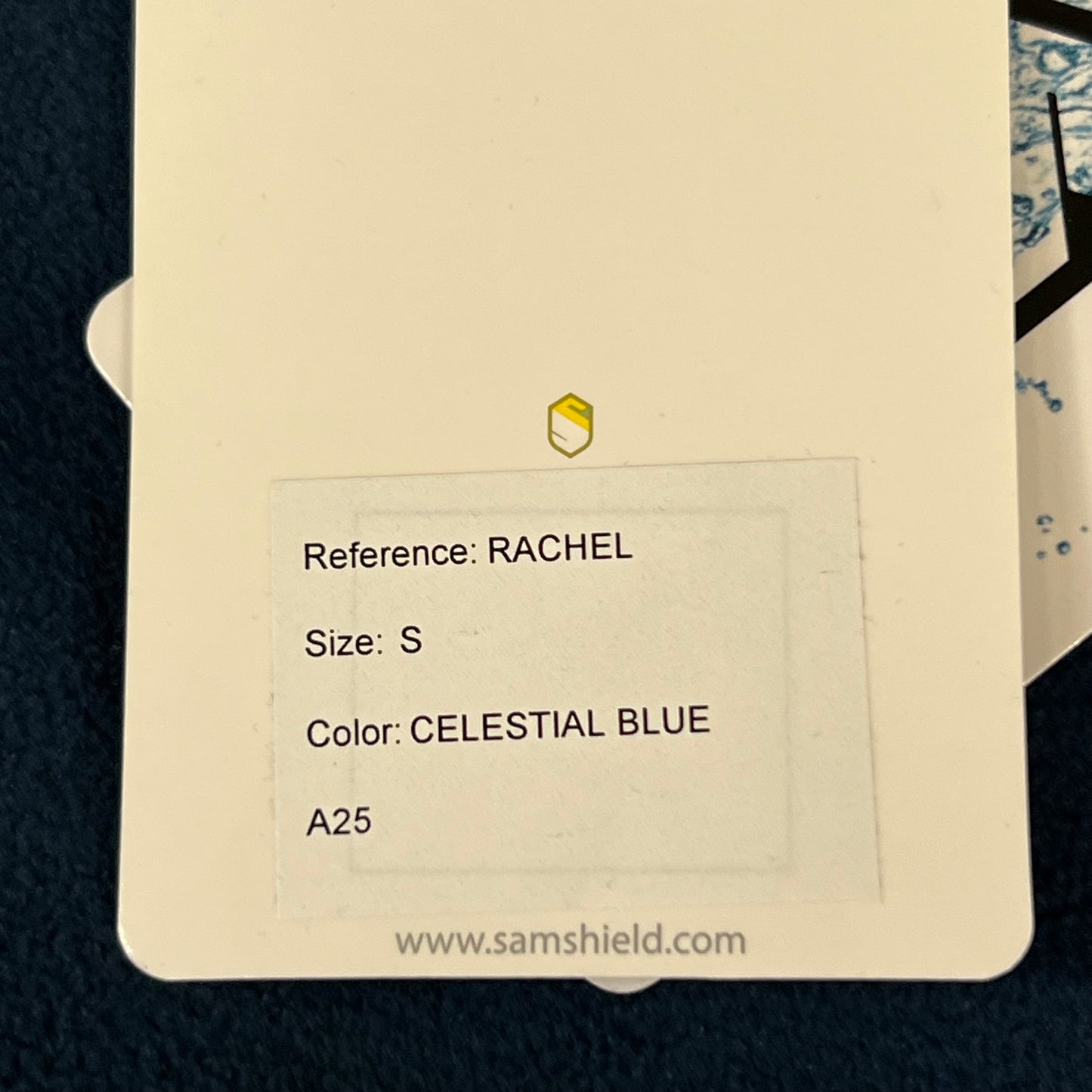 SAMSHIELD Rachel Equestrian Wool Lined Hooded Jacket Women's Sz S Celestial Blue