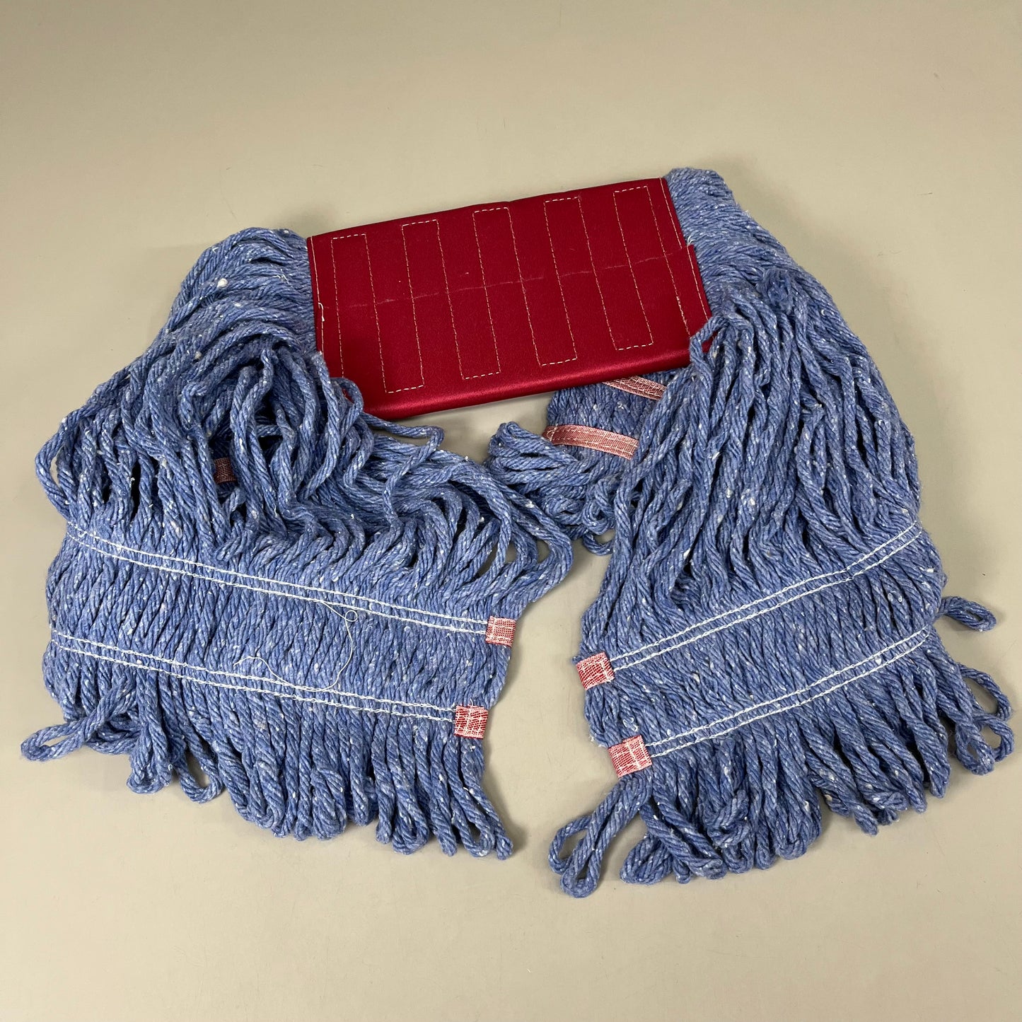 BOARDWALK (12 PACK) Spr Loop Wet Mop Head Cotton/Synthetic Large Blue