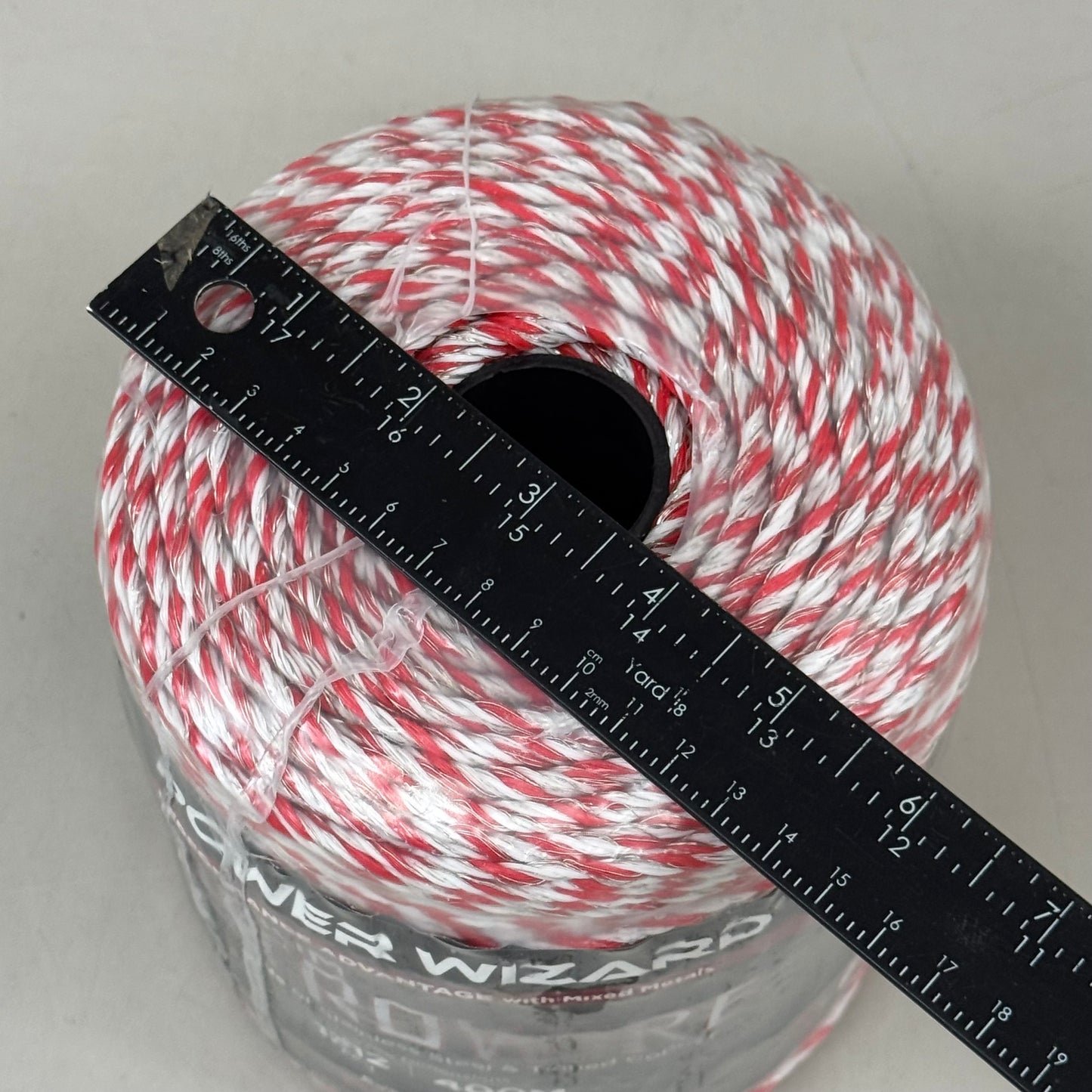 POWER WIZARD Nitro Wire Premium Stranded, Copper/SS Conductor Red/White 1312'