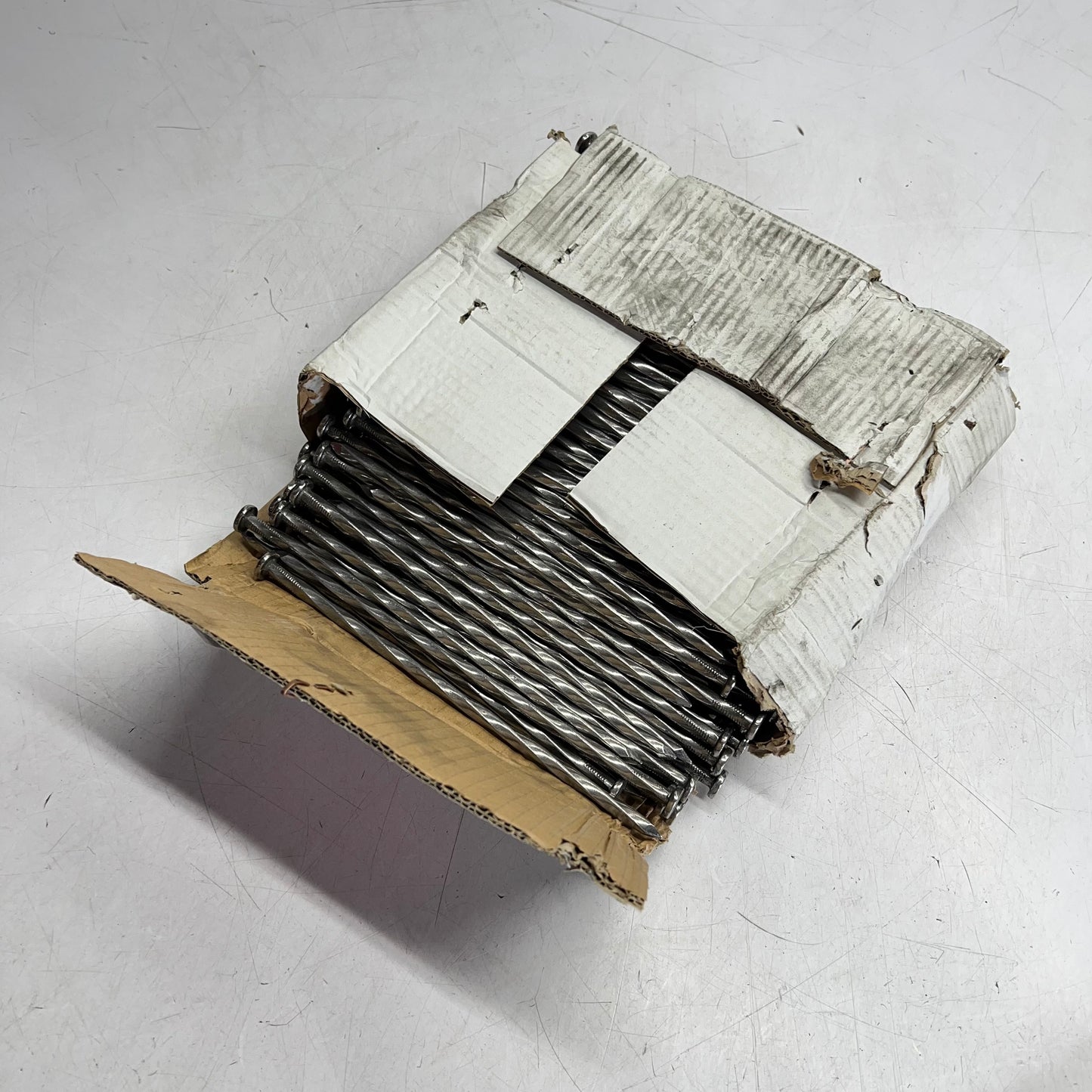 PERMALOC (240 PIECE, 50 LBS BOX) Spikes Spiral Steel 10" X 0.325" 91100-250