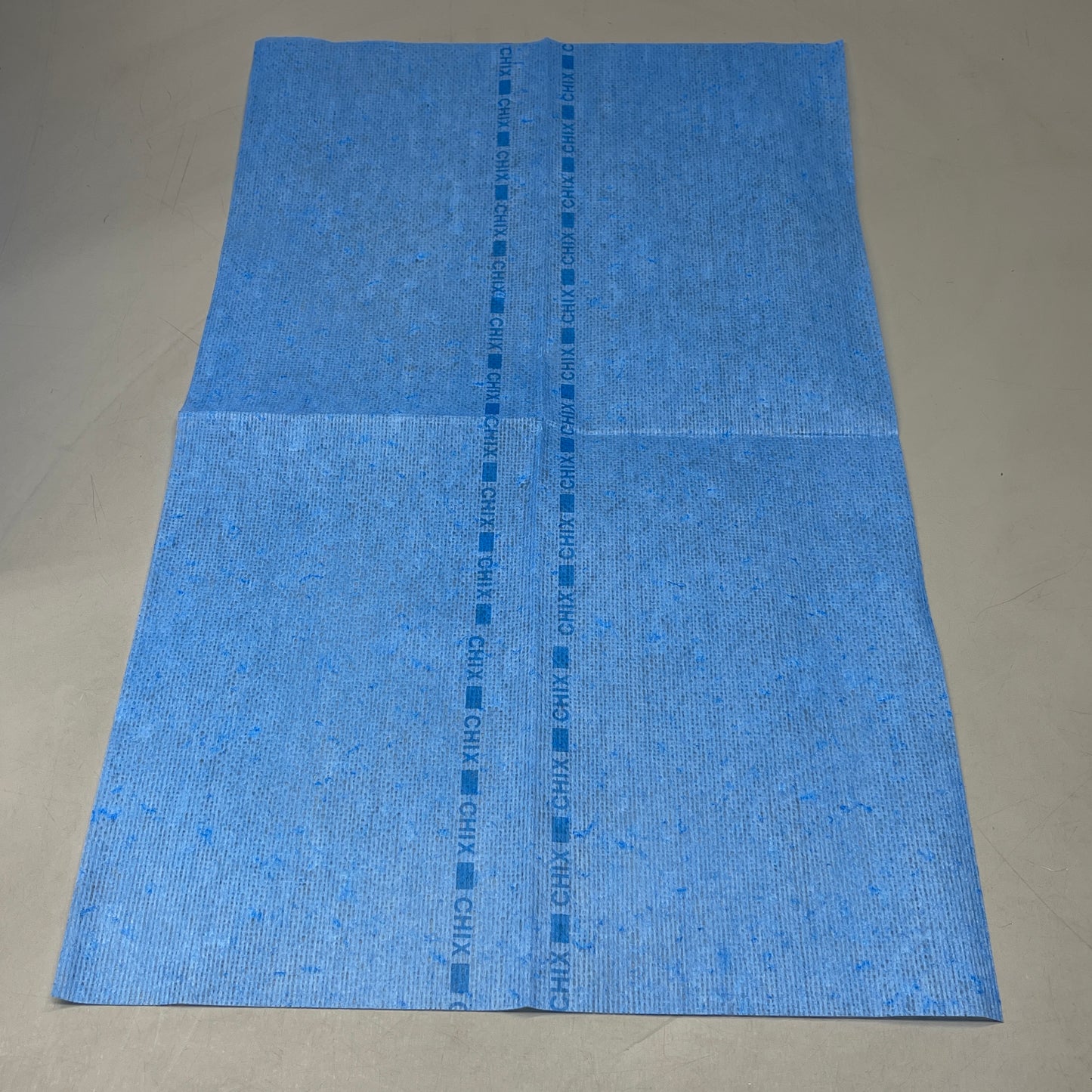 CHIX Foodservice Towels 8243 Disposable Cleaning Cloths 150 per box 13"x21" Blue Damaged Box