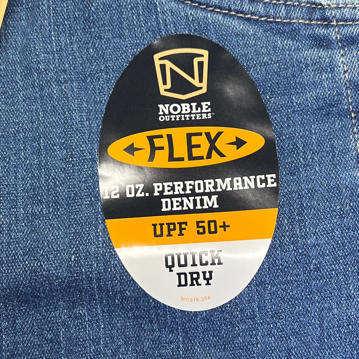 NOBLE OUTFITTERS Flex Denim Carpenter Jean Men's Sz 30x34 Stonewash 18457