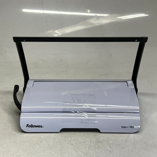FELLOWES Star + 150 Comb Binding Machine Sz 14.5"L x 9.5"W, White CRC5006501