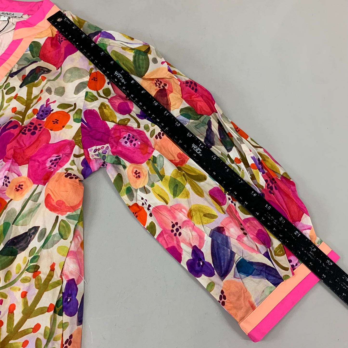 AVARA Grace Dress Women's Sz L Floral 14707-4