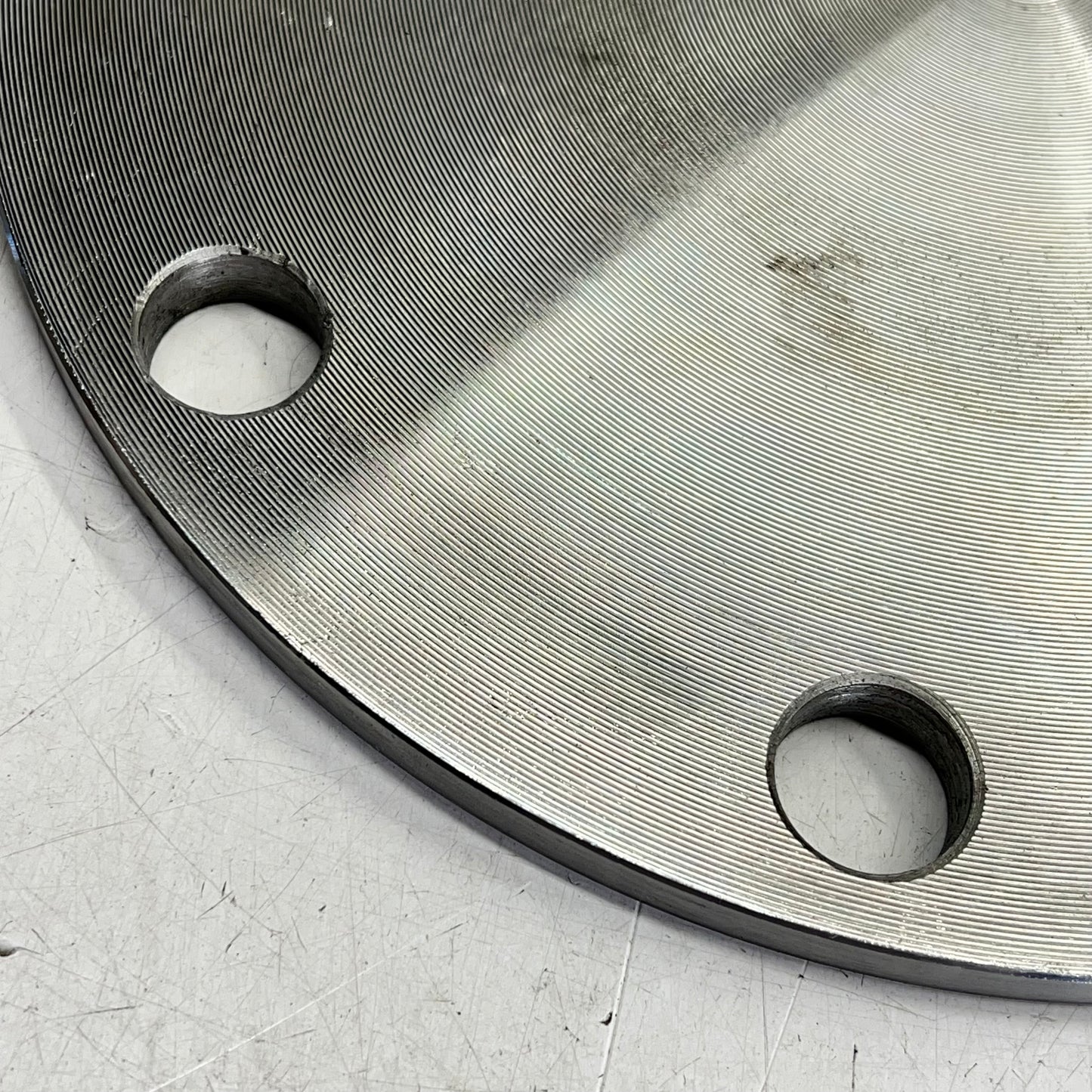 Blind Flange Carbon Steel  1/2" 6 Bolt Pattern IC FL 1/2-PL-B-6 CS 6351