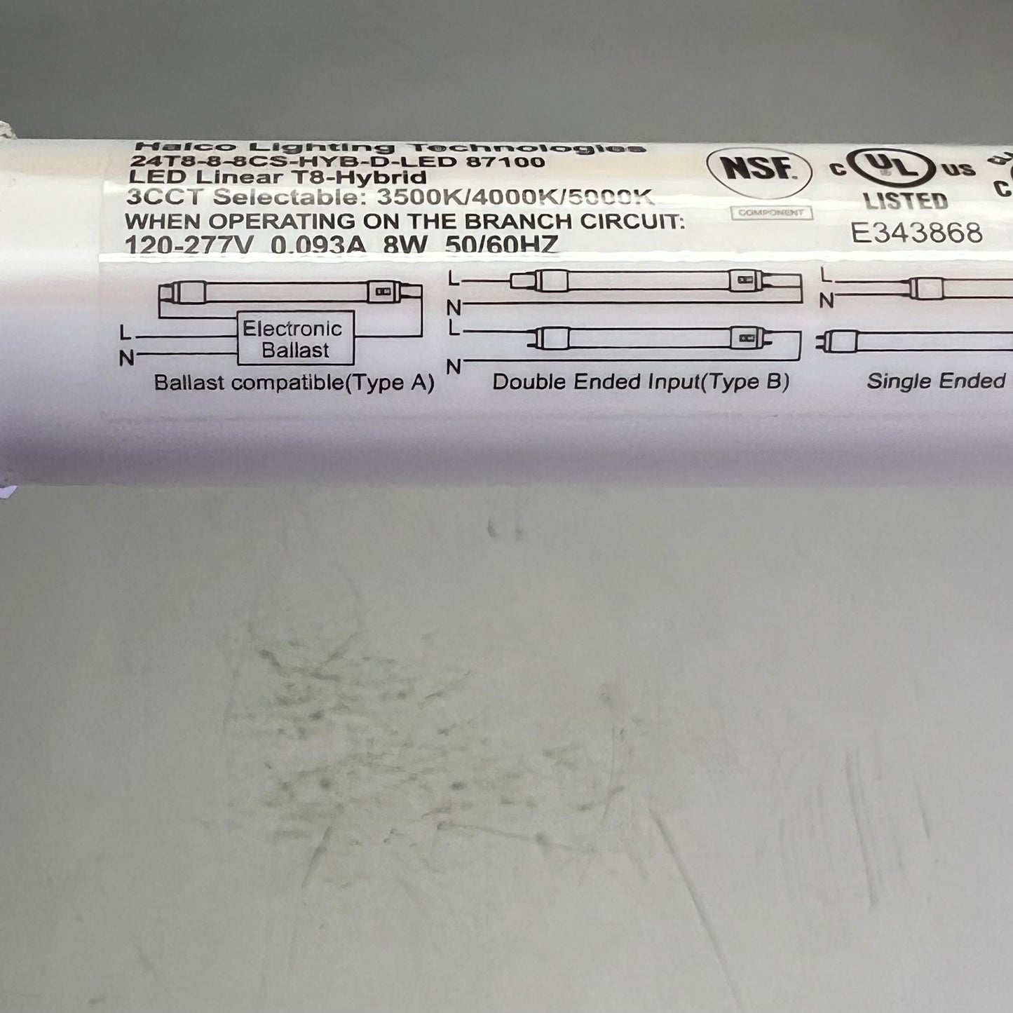 HALCO (10 PACK) LED Dimming Duo Connect Light Strip 24" 35K-40K-50K 87100