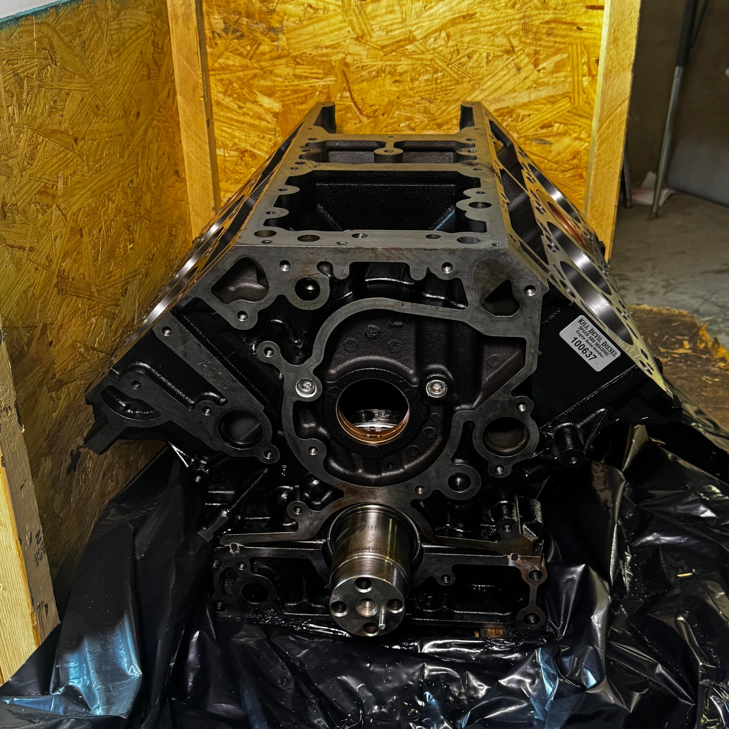 KILL DEVIL DIESEL Machined Engine 6.4 Powerstroke Builder Series Short Block 100637