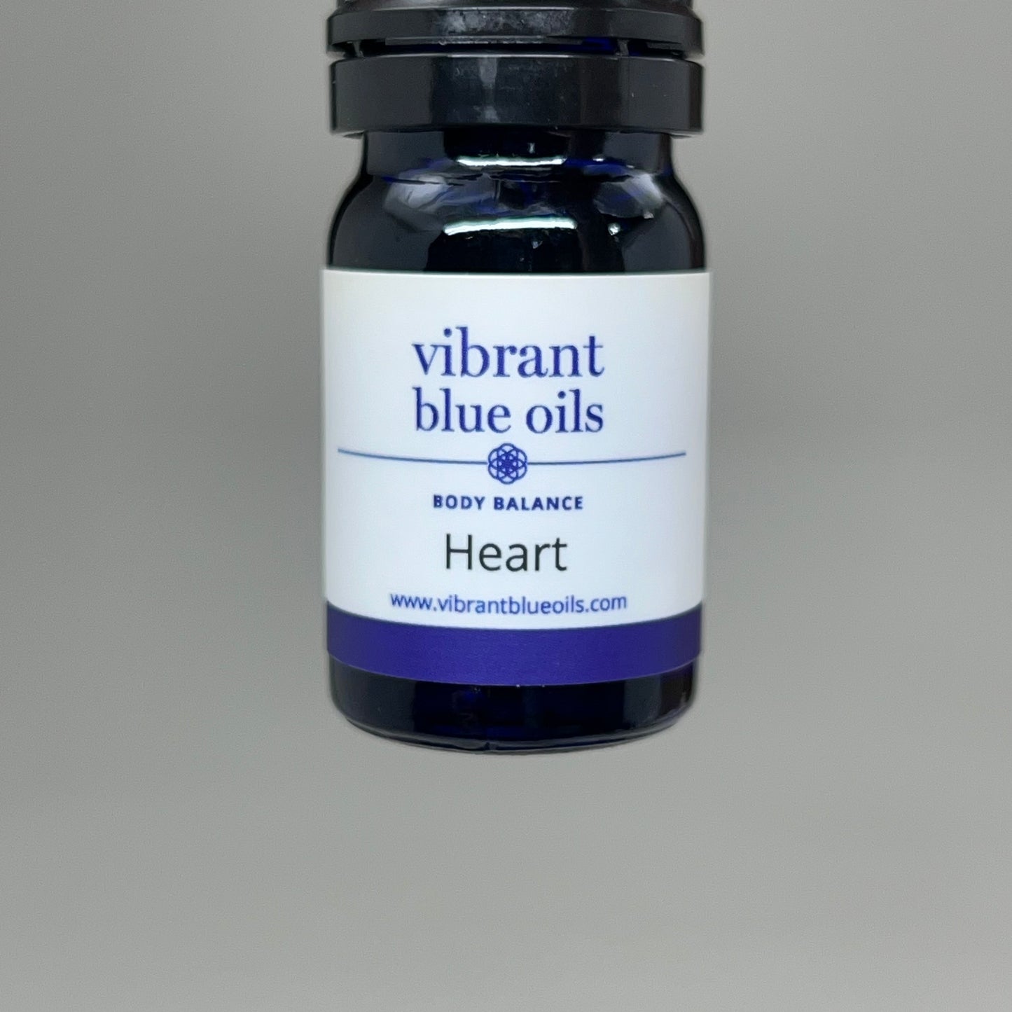 VIBRANT BLUE OILS Therapeutic Body Balance Heart Organic Essential Oils 5mL