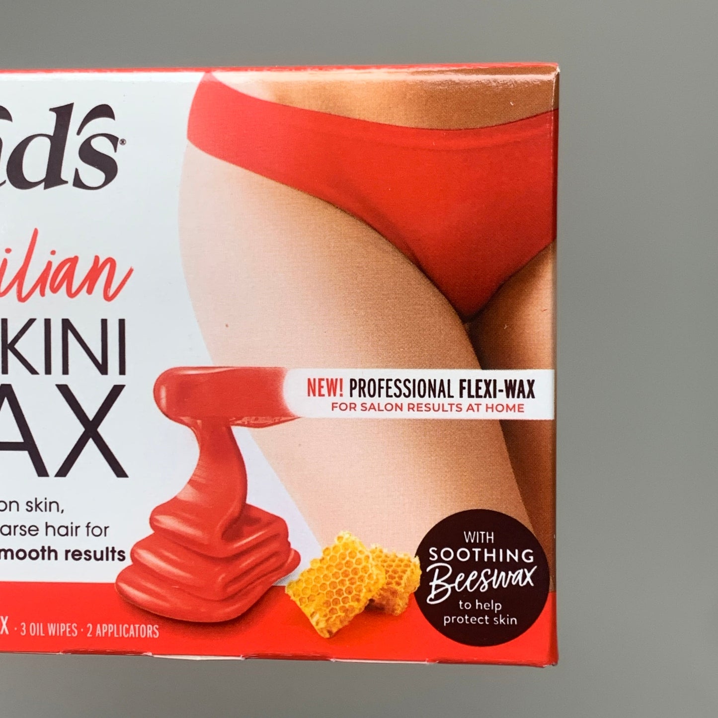 NADS Brazilian and Bikini Hair Removal Wax Soothing Beeswax 3166EN04