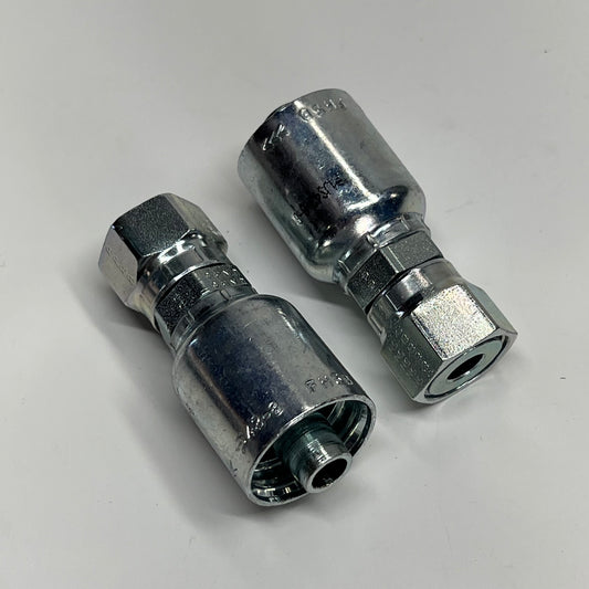 PARKER (2 PACK) 1/2 Nonthreaded Hydraulic Hose Female Seal 1/2" Dia KP80038
