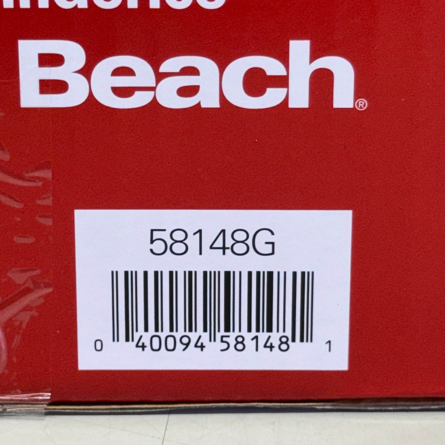 HAMILTON BEACH Power Elite Blender With 40 Oz Glass Jar 9"H Clear 58148G