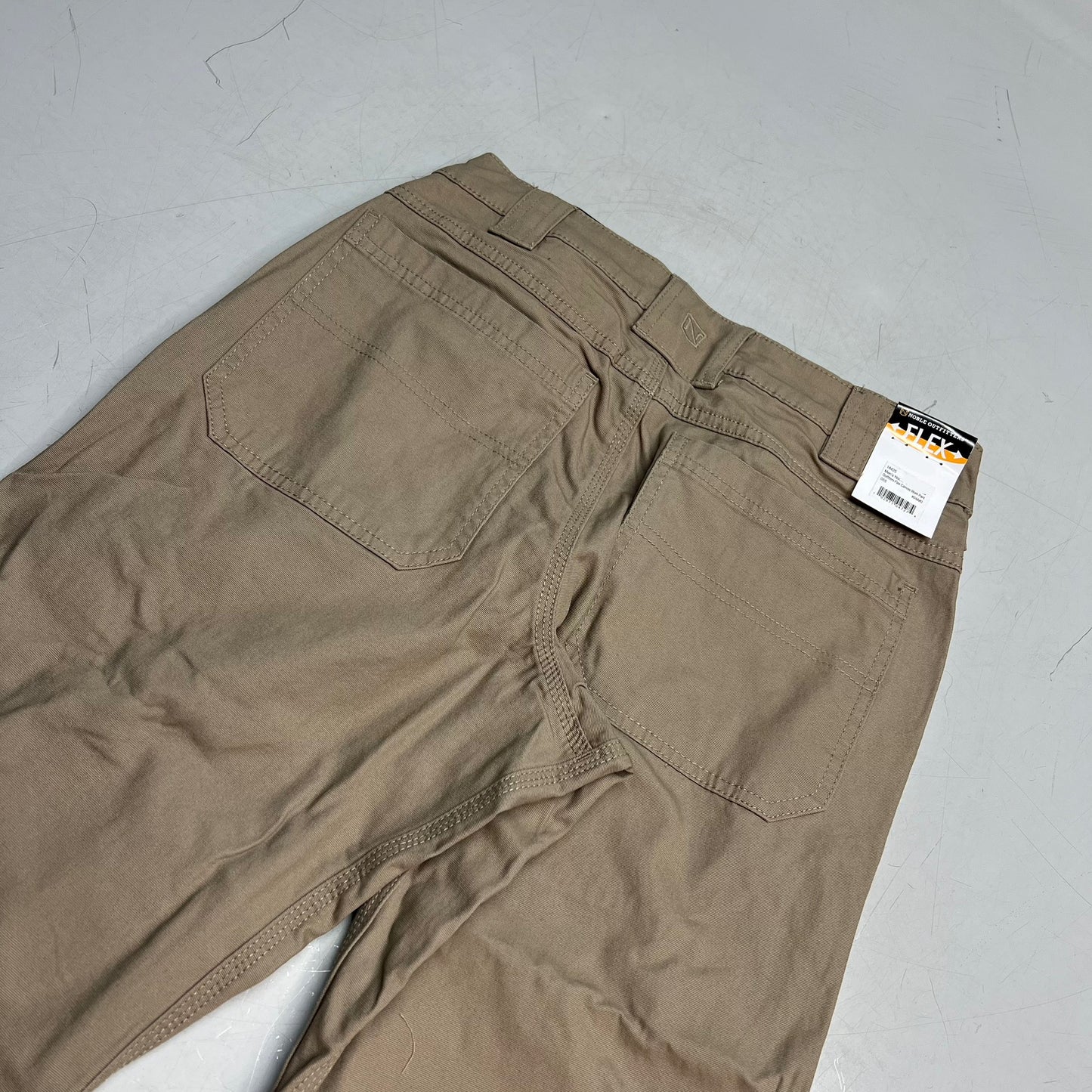 NOBLE OUTFITTERS Flex Stretch Canvas Work Pant Men's Sz 32x30 Khaki 18425