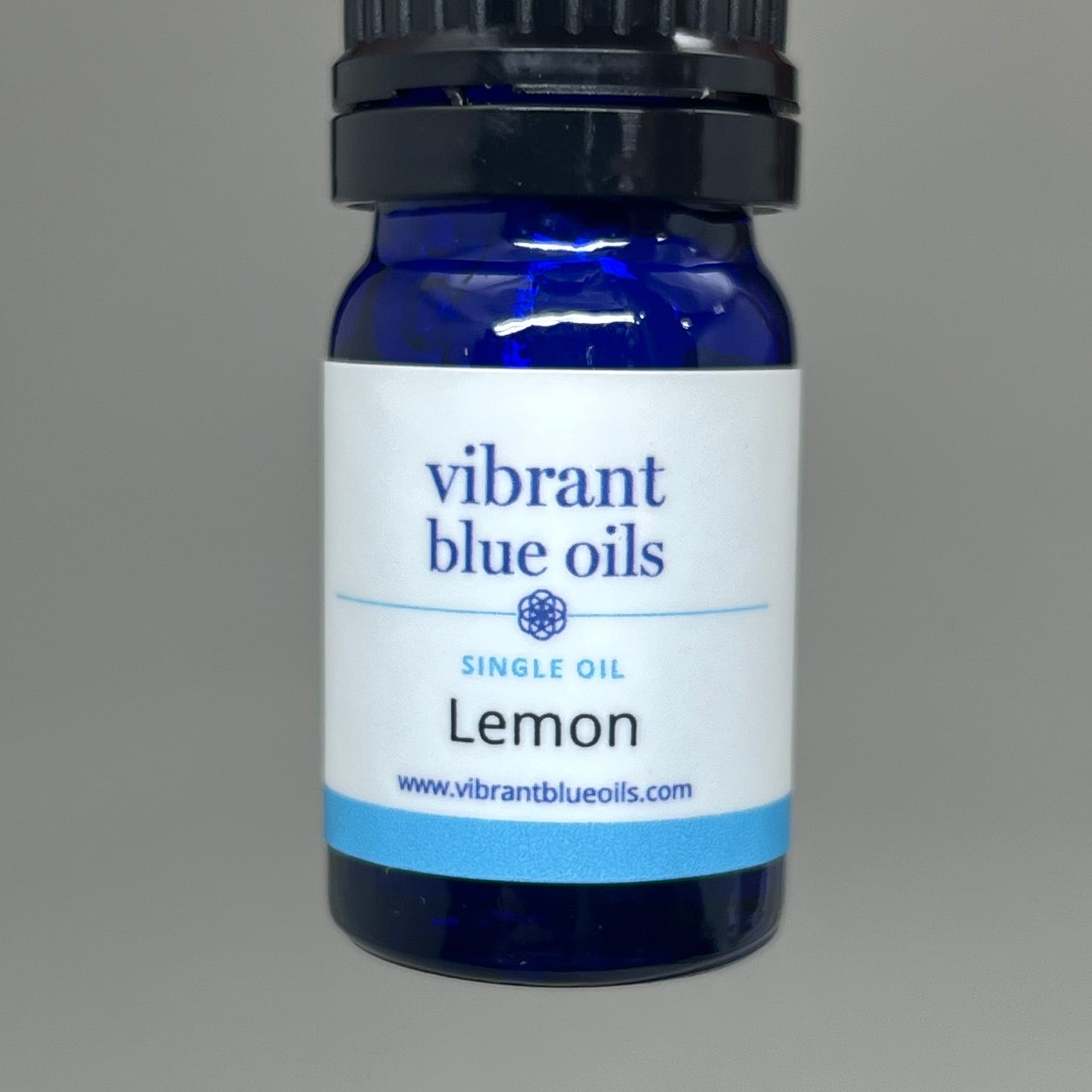 VIBRANT BLUE OILS Single Lemon Organic Essential Oils Topical/Aromatic Use 5mL