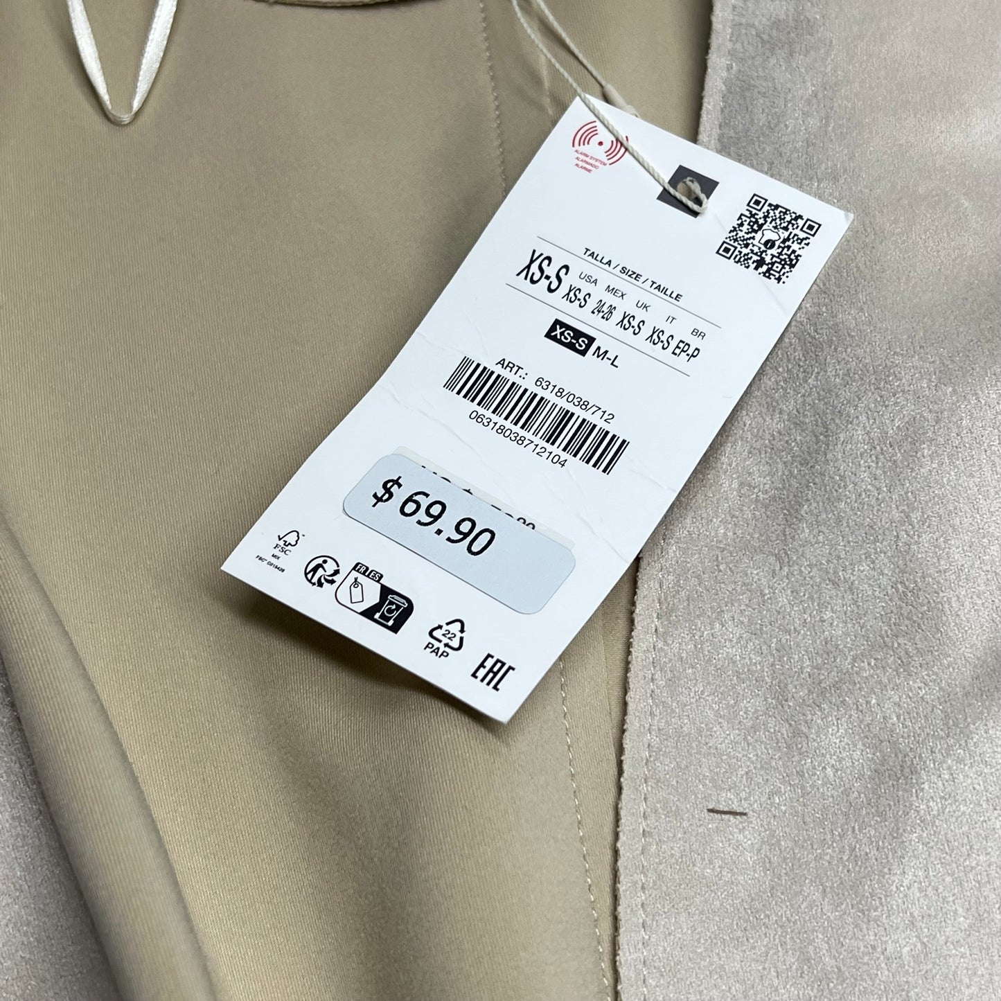 ZA@ ZARA Lot of Assorted Clothing Dress, Children's Sneakers & Bag Women's Sz XS-S / Boys Sz 26