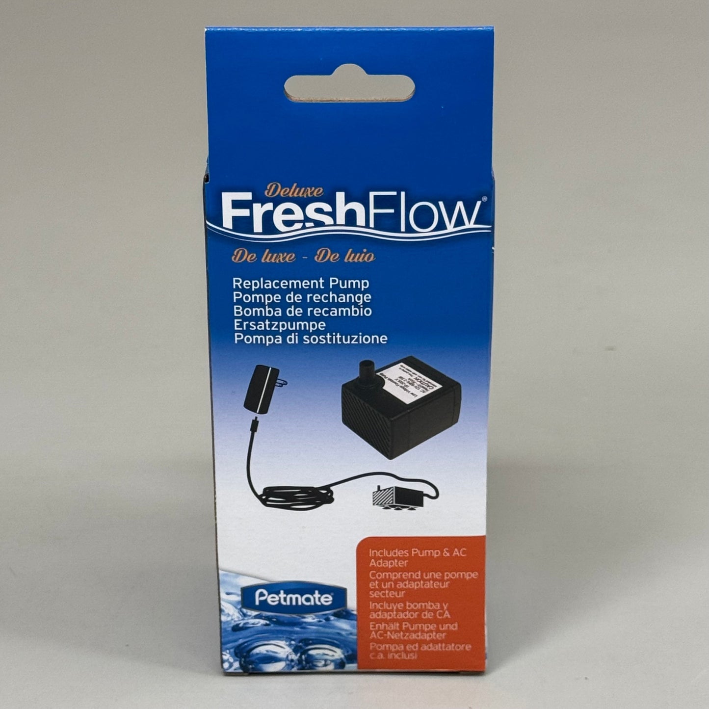 ZA@ PETMATE Deluxe FreshFlow Replacement Pump & AC Adapter TP200LVU C