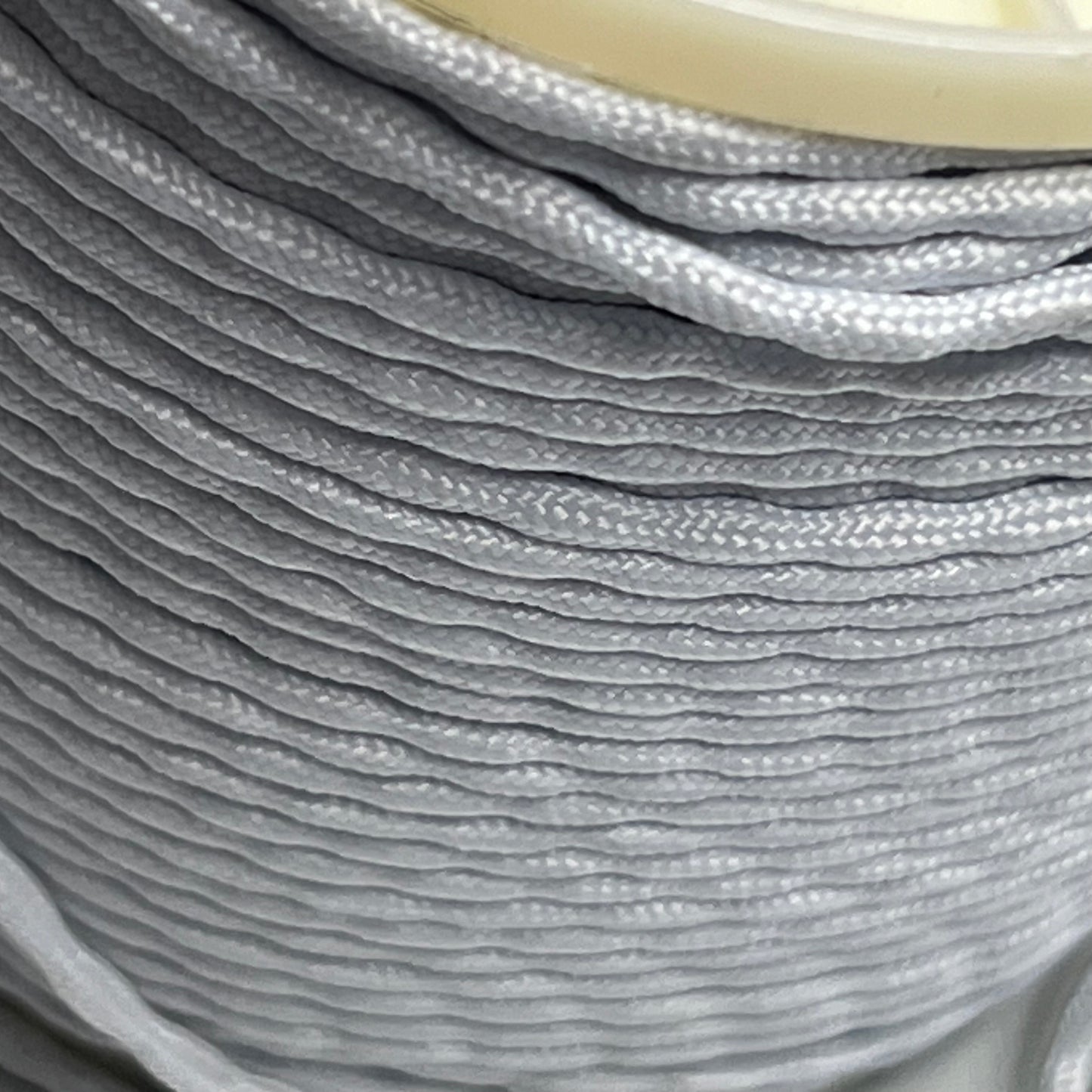 IF&D Lead Free Sausage Bead Weight Roll 4/32" Thick 100 yds White LW80