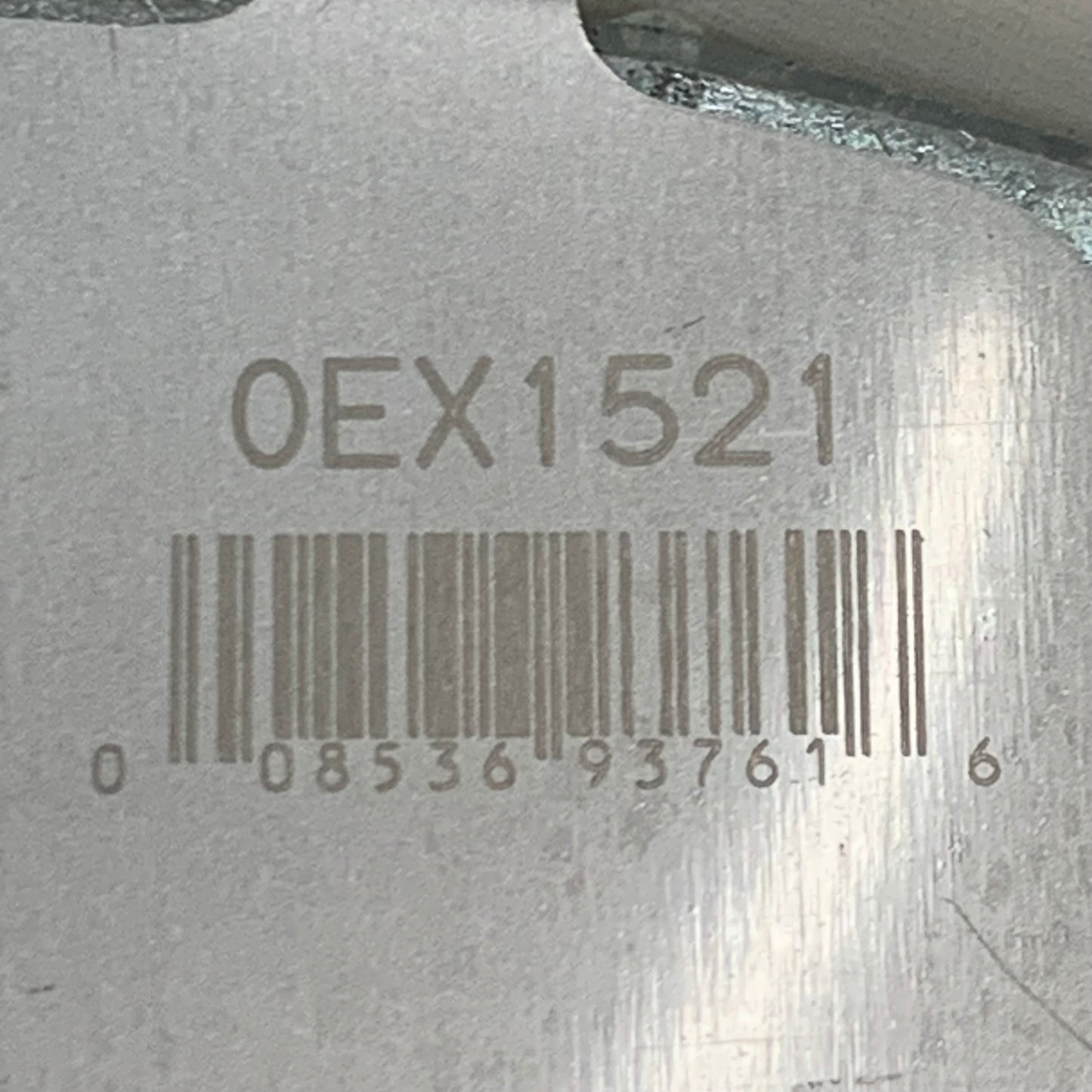 WAGNER OEx Premium Ceramic Disc Brake Pad Set 6" x 2" Grey OEX1521