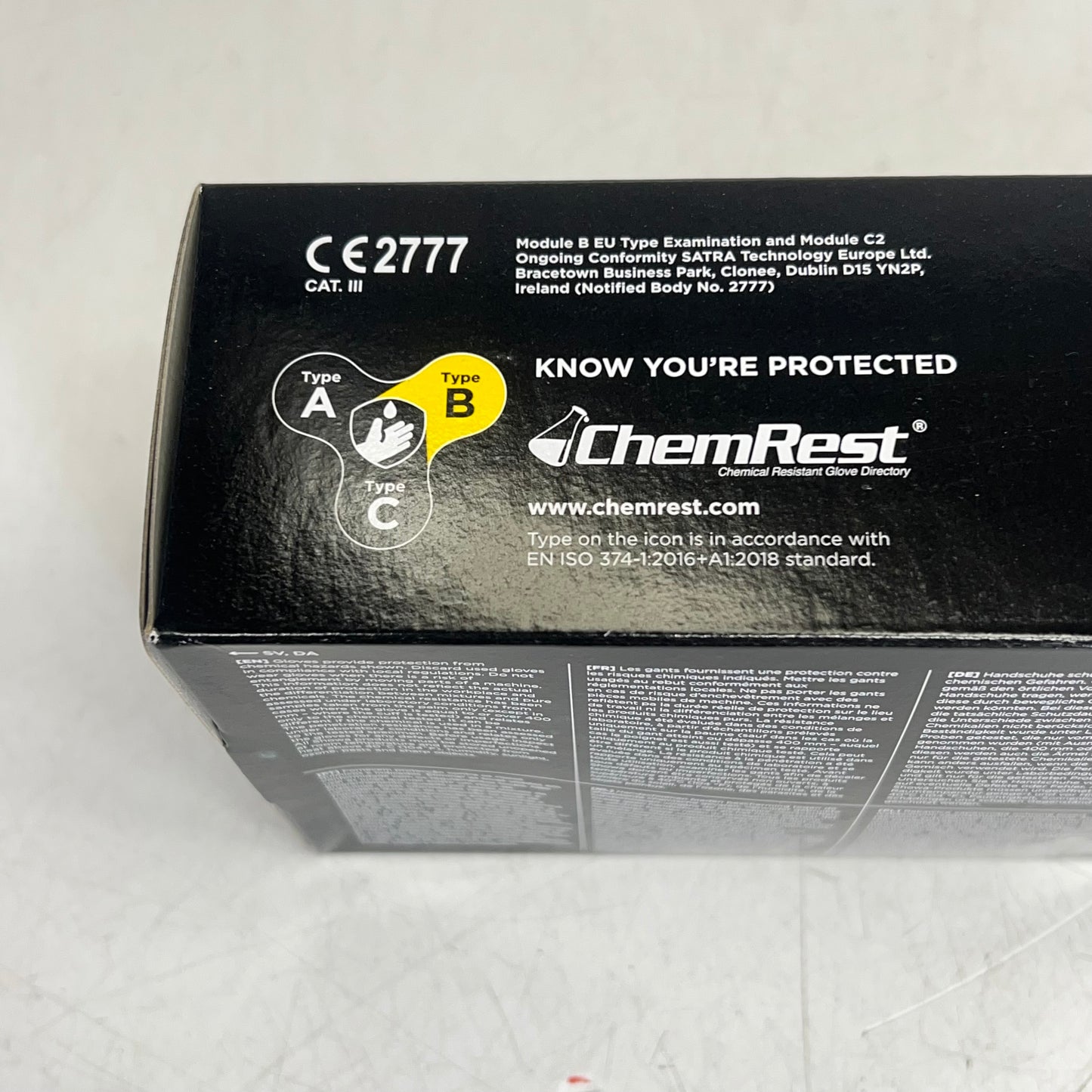 ZA@ SHOWA Biodegradable Single-use Gloves Prioritizes Unisex Sz XL Black 6112PF (New Other)