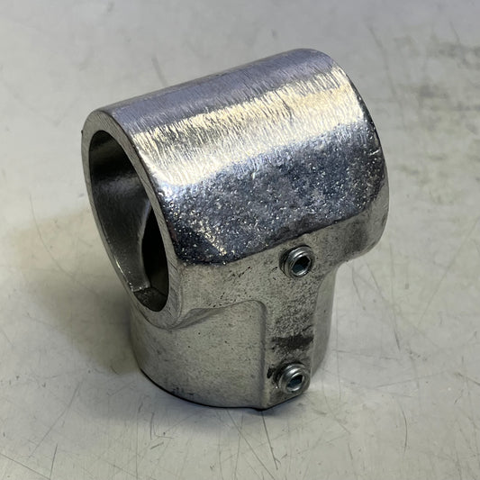 HOLLAENDER Aluminum Lightweight Structural Fitting Tee-E 1-1/2"  Chrome 5E 8