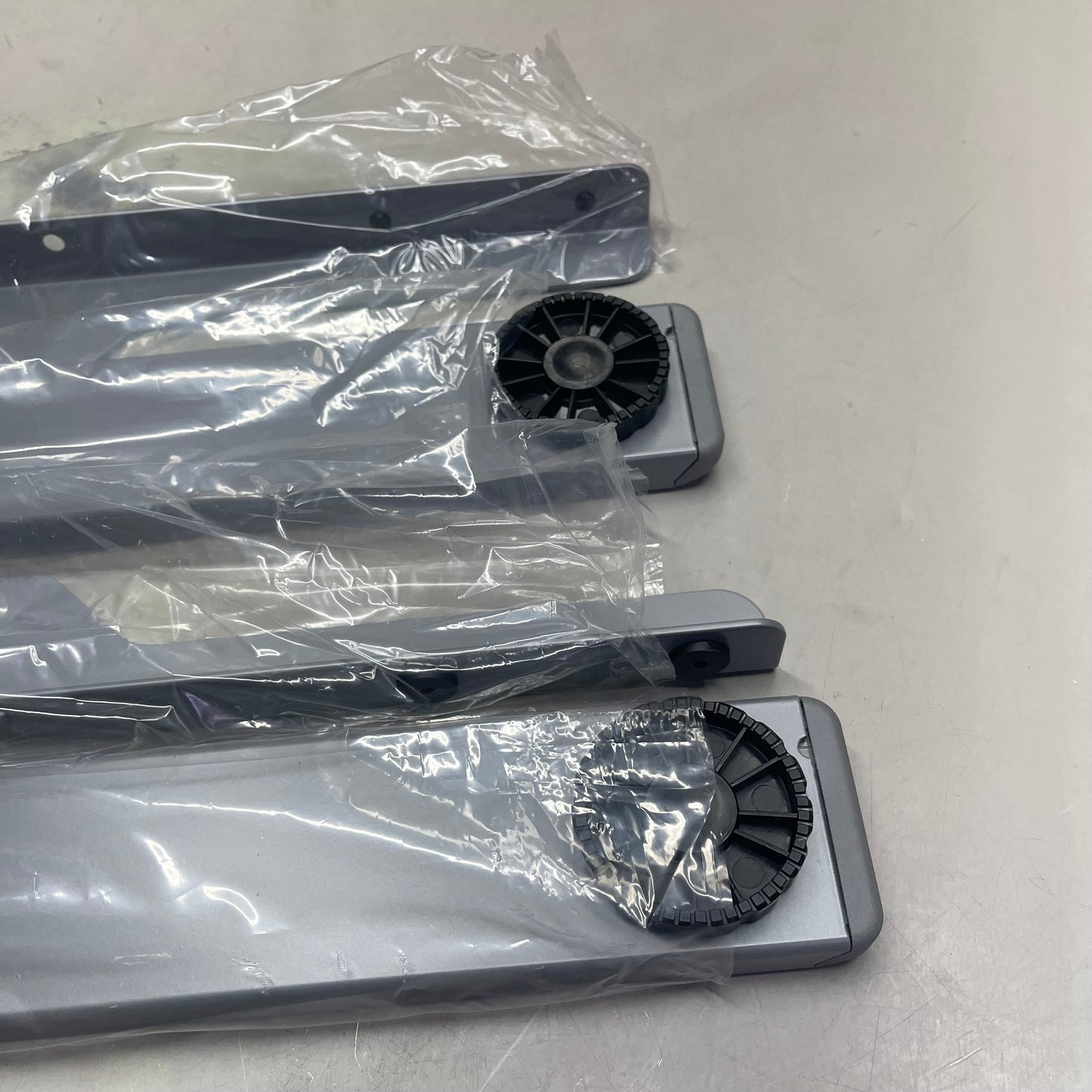 HUMANSCALE Efloat GO 2.0 2-Leg Adjustable Sit Stand Desk Frame Grey