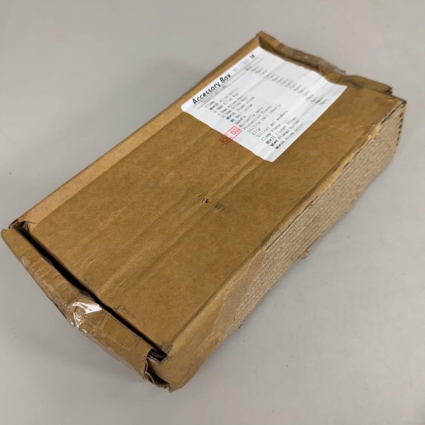 Box Of Metal Hardware Including Bolts,Allen Key, Ball Screw ETC LT300-M (New Other-Distressed Box)