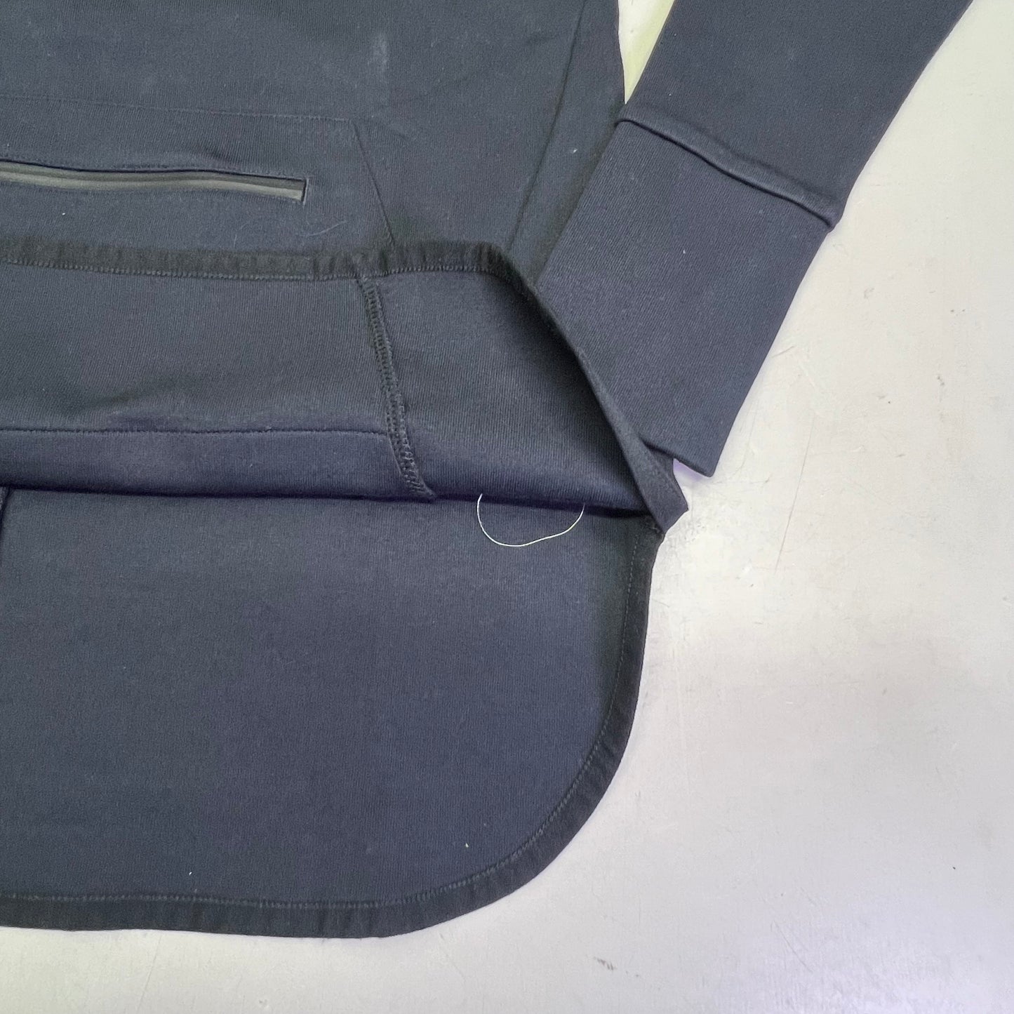 SPORTS TEK Don Julio Long Pullover Hoodie Cowl Neck Women's Sz S Black/White