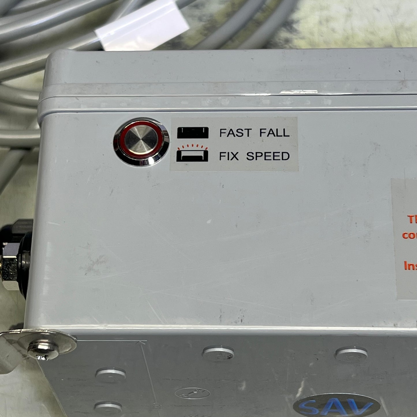 SAVWINCH Electronic Fast Fall System Mechanical Clutch Free Grey EFF-2S-100